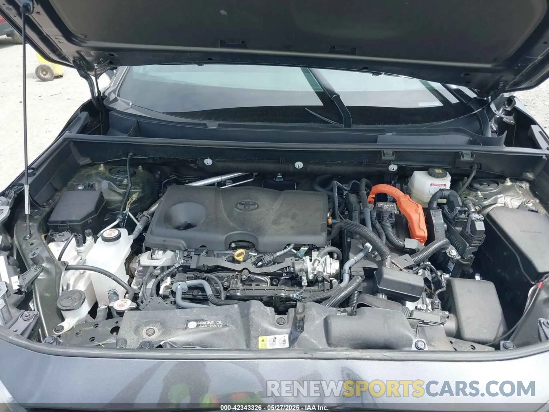 10 Фотография поврежденного автомобиля 2T3E6RFV5PW046148 TOYOTA RAV4 HYBRID 2023