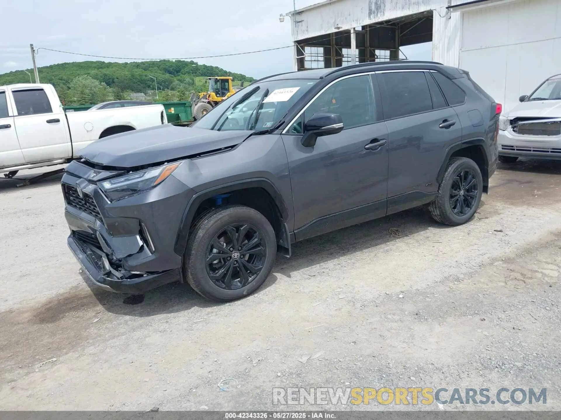 2 Фотография поврежденного автомобиля 2T3E6RFV5PW046148 TOYOTA RAV4 HYBRID 2023