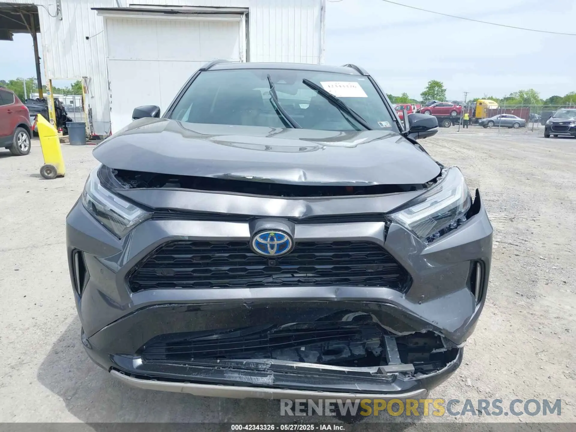 6 Фотография поврежденного автомобиля 2T3E6RFV5PW046148 TOYOTA RAV4 HYBRID 2023