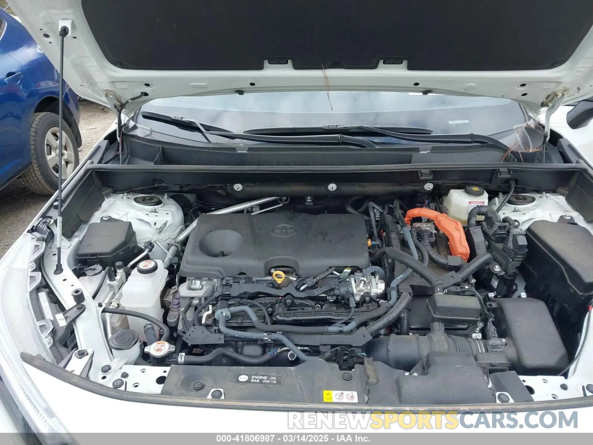 10 Фотография поврежденного автомобиля 2T3E6RFV7PW041310 TOYOTA RAV4 HYBRID 2023