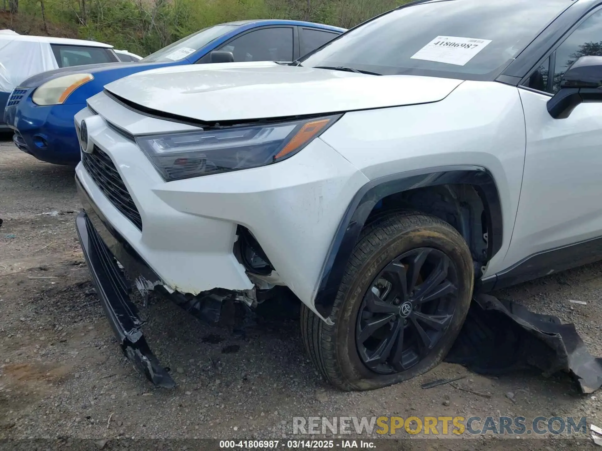 6 Фотография поврежденного автомобиля 2T3E6RFV7PW041310 TOYOTA RAV4 HYBRID 2023