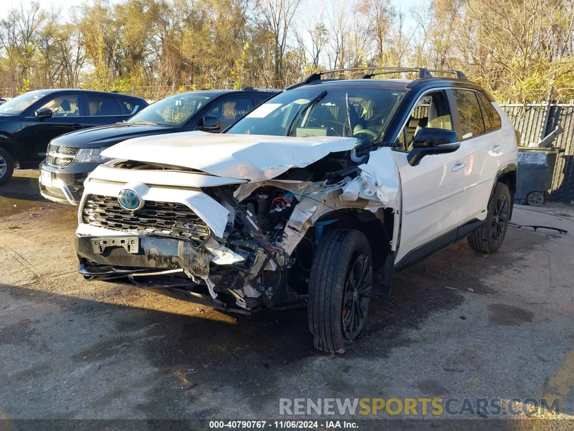 2 Photograph of a damaged car 2T3E6RFV9PW039946 TOYOTA RAV4 HYBRID 2023