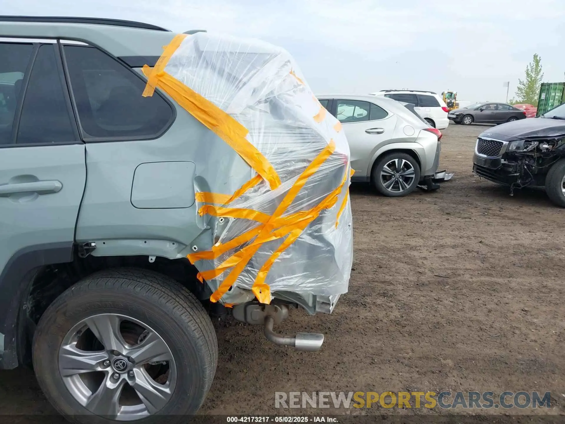 6 Фотография поврежденного автомобиля 2T3RWRFV2PW185591 TOYOTA RAV4 HYBRID 2023