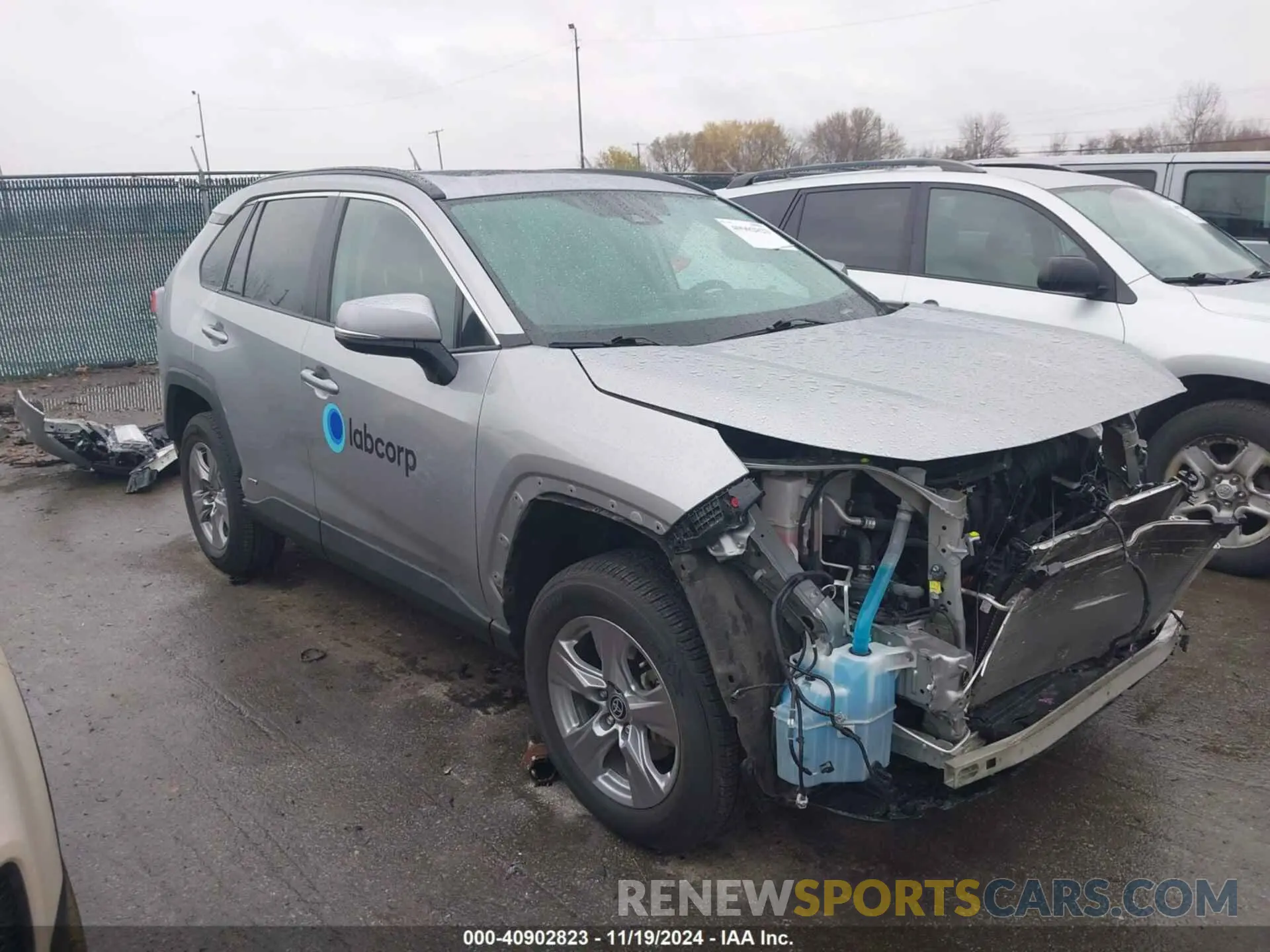 1 Photograph of a damaged car 2T3RWRFVXPW175844 TOYOTA RAV4 HYBRID 2023