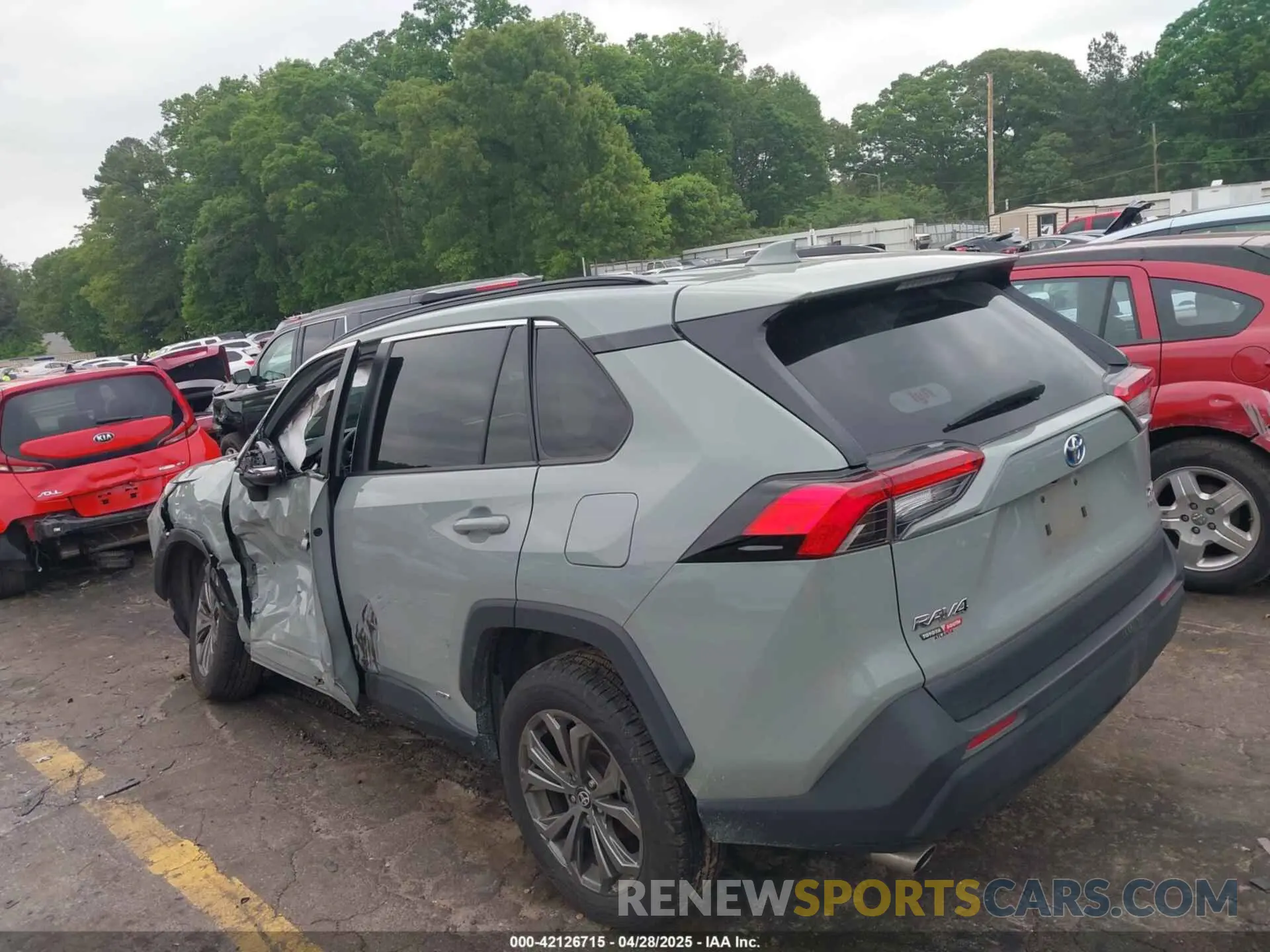 14 Фотография поврежденного автомобиля 4T3B6RFV3PU118600 TOYOTA RAV4 HYBRID 2023