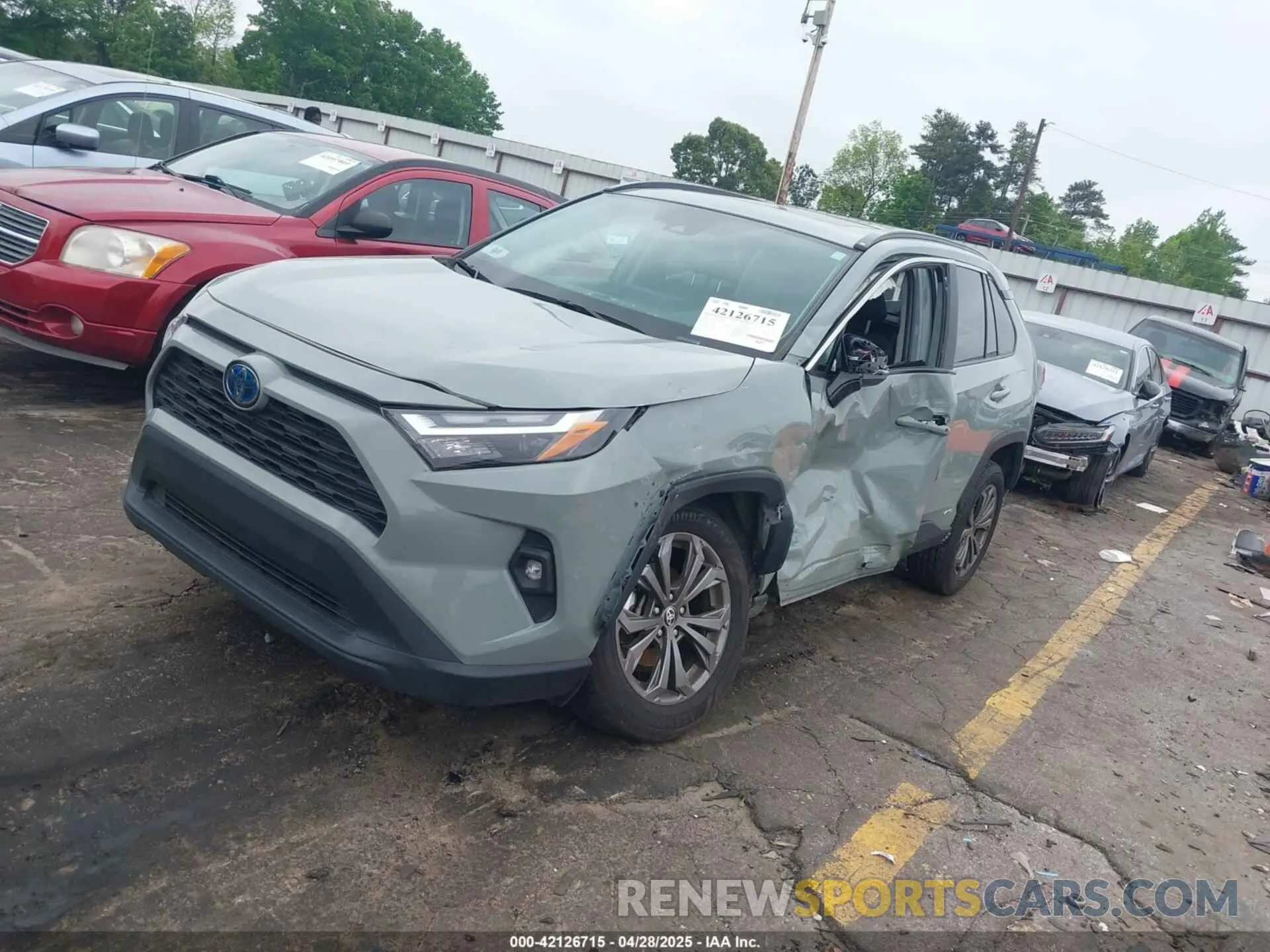 2 Фотография поврежденного автомобиля 4T3B6RFV3PU118600 TOYOTA RAV4 HYBRID 2023