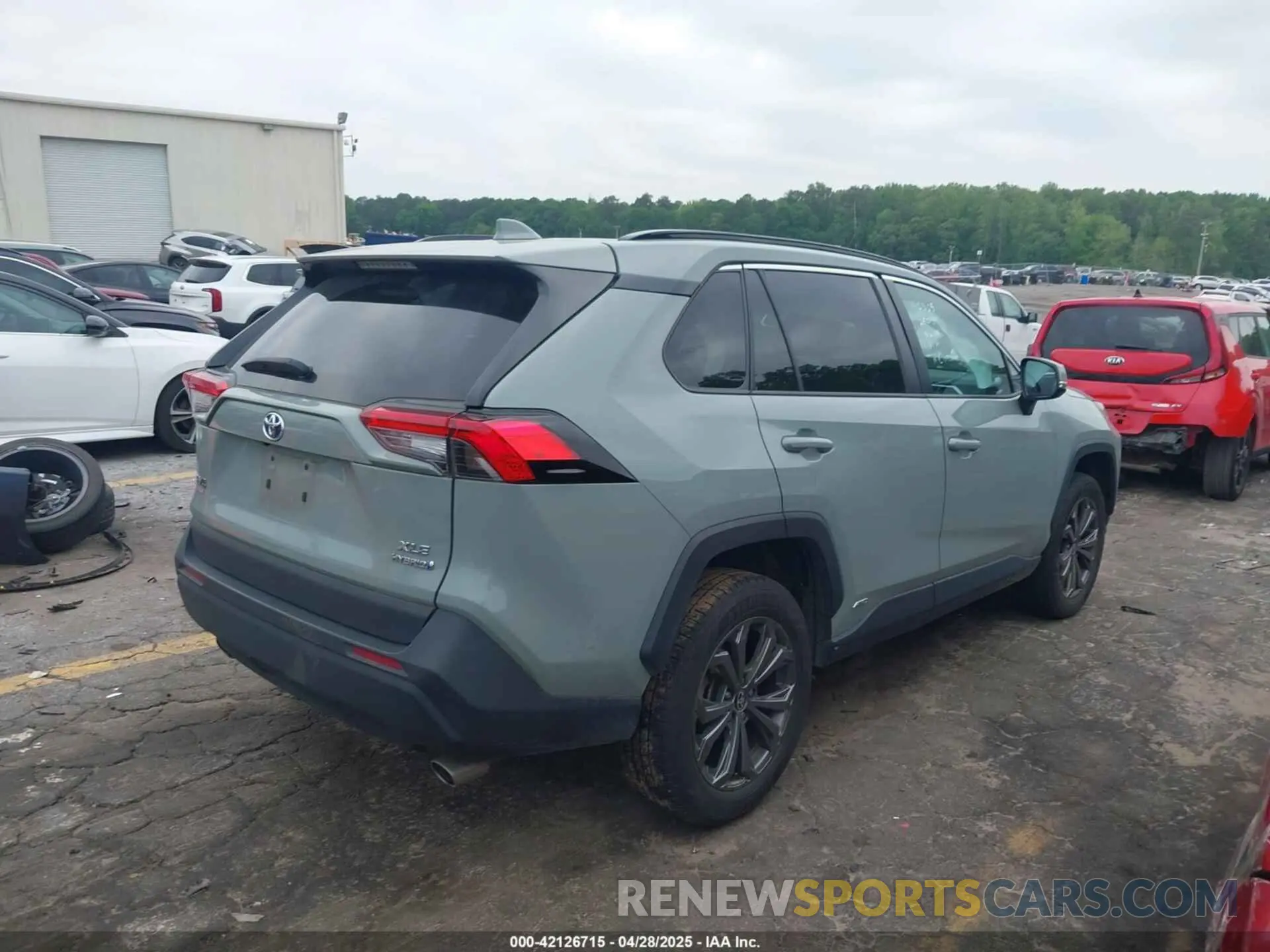 4 Фотография поврежденного автомобиля 4T3B6RFV3PU118600 TOYOTA RAV4 HYBRID 2023