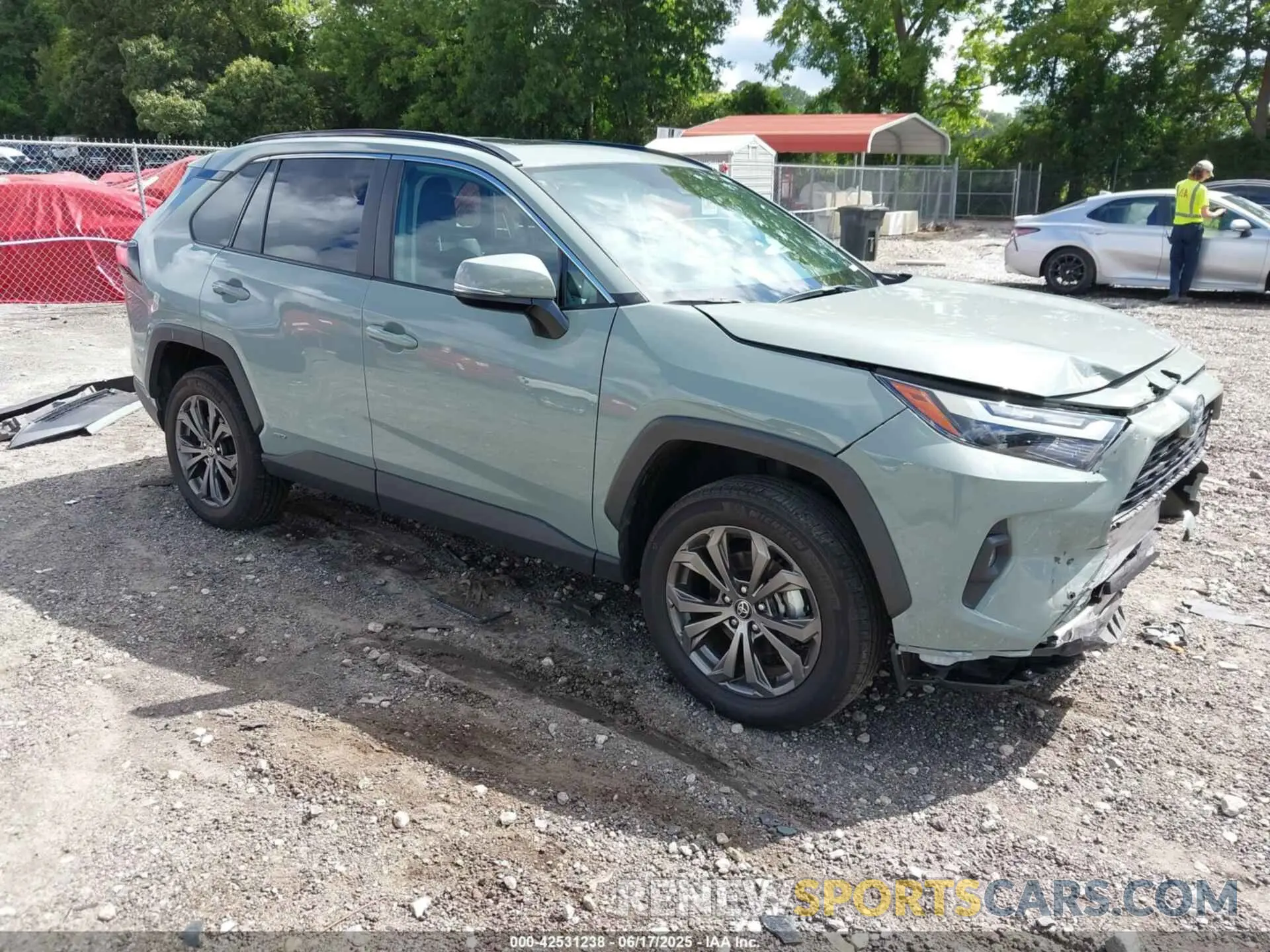 1 Photograph of a damaged car 4T3B6RFVXPU120179 TOYOTA RAV4 HYBRID 2023