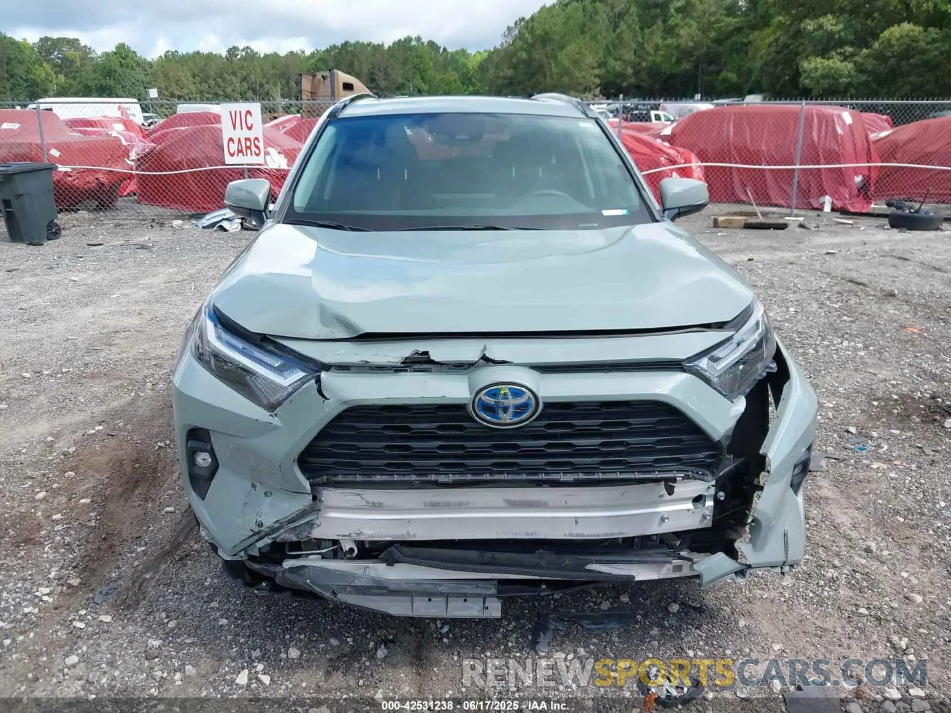 13 Photograph of a damaged car 4T3B6RFVXPU120179 TOYOTA RAV4 HYBRID 2023