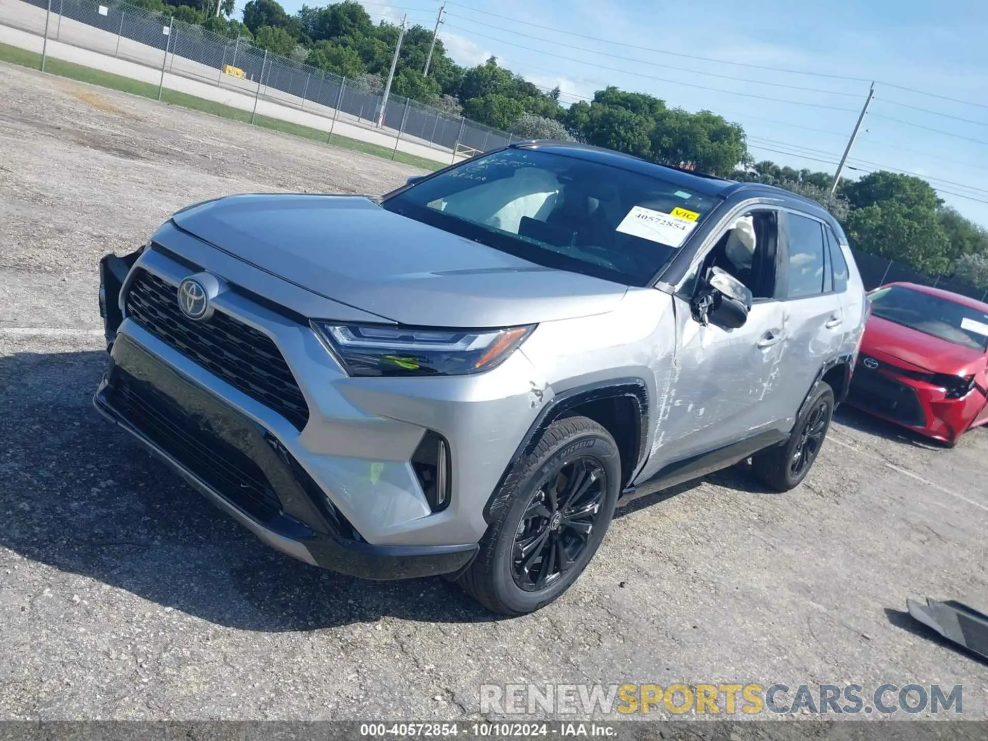 2 Фотография поврежденного автомобиля 4T3E6RFV1PU114574 TOYOTA RAV4 HYBRID 2023