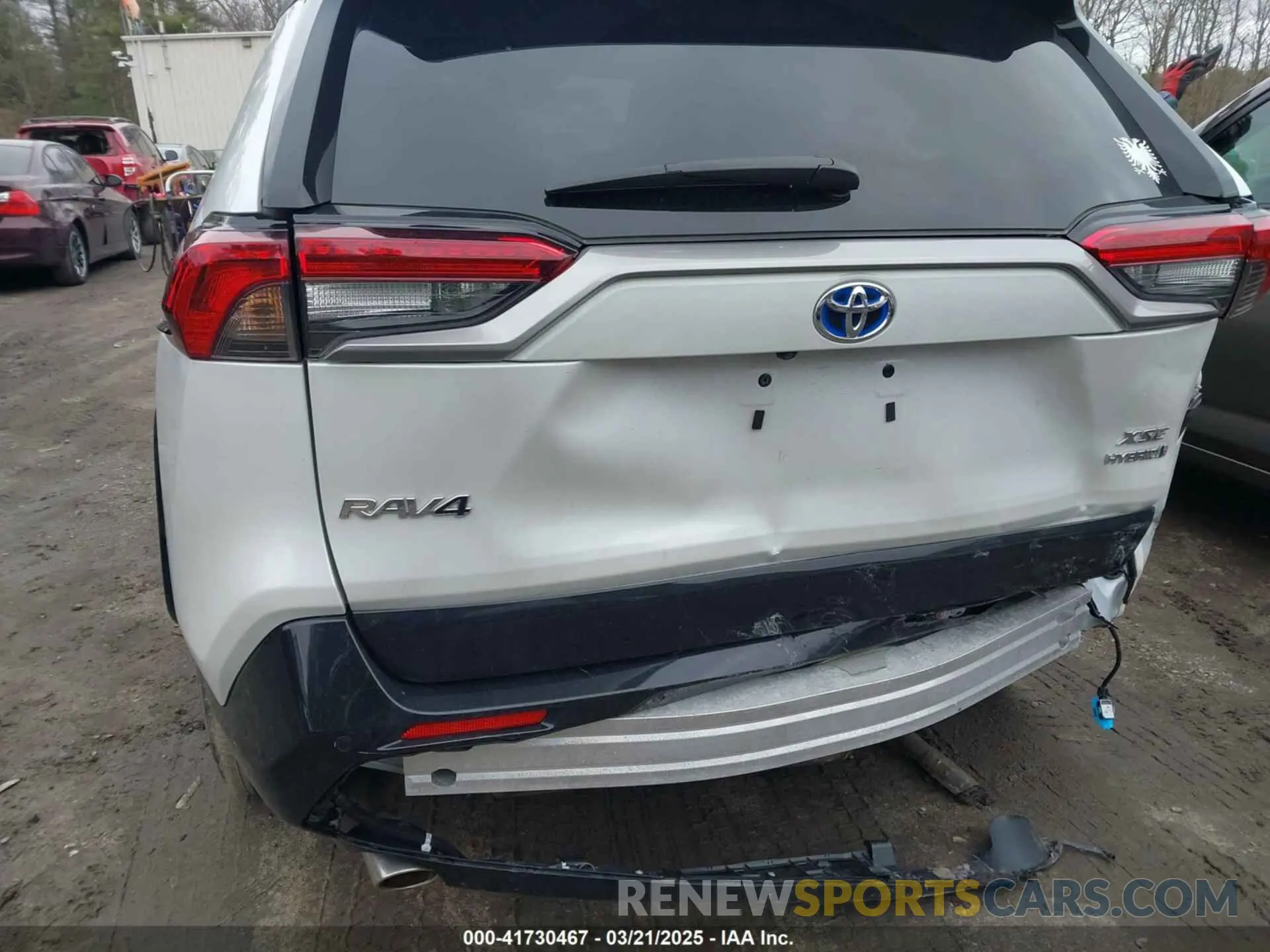 6 Photograph of a damaged car 4T3E6RFV3PU129786 TOYOTA RAV4 HYBRID 2023