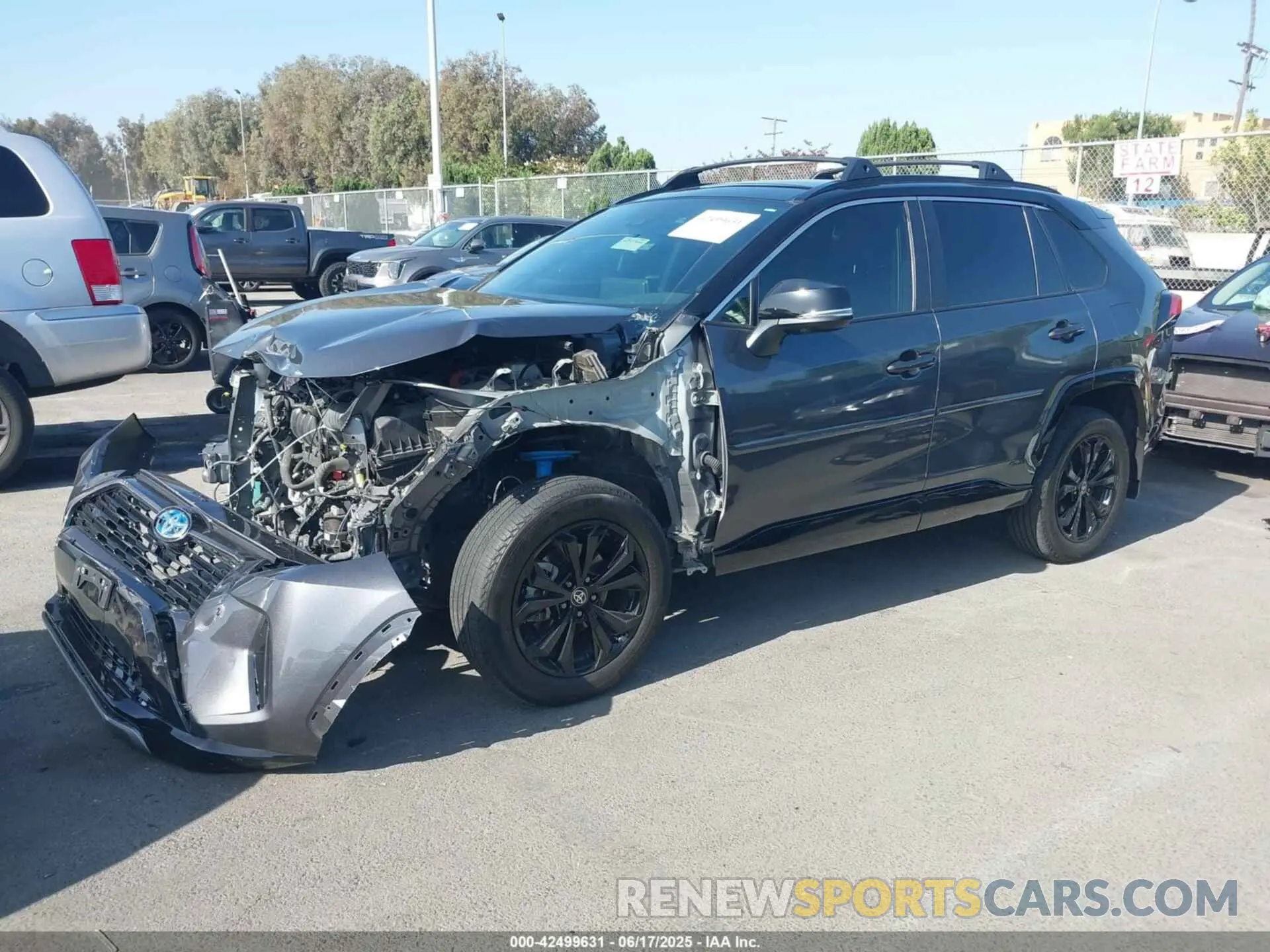 2 Photograph of a damaged car 4T3E6RFV6PU120175 TOYOTA RAV4 HYBRID 2023