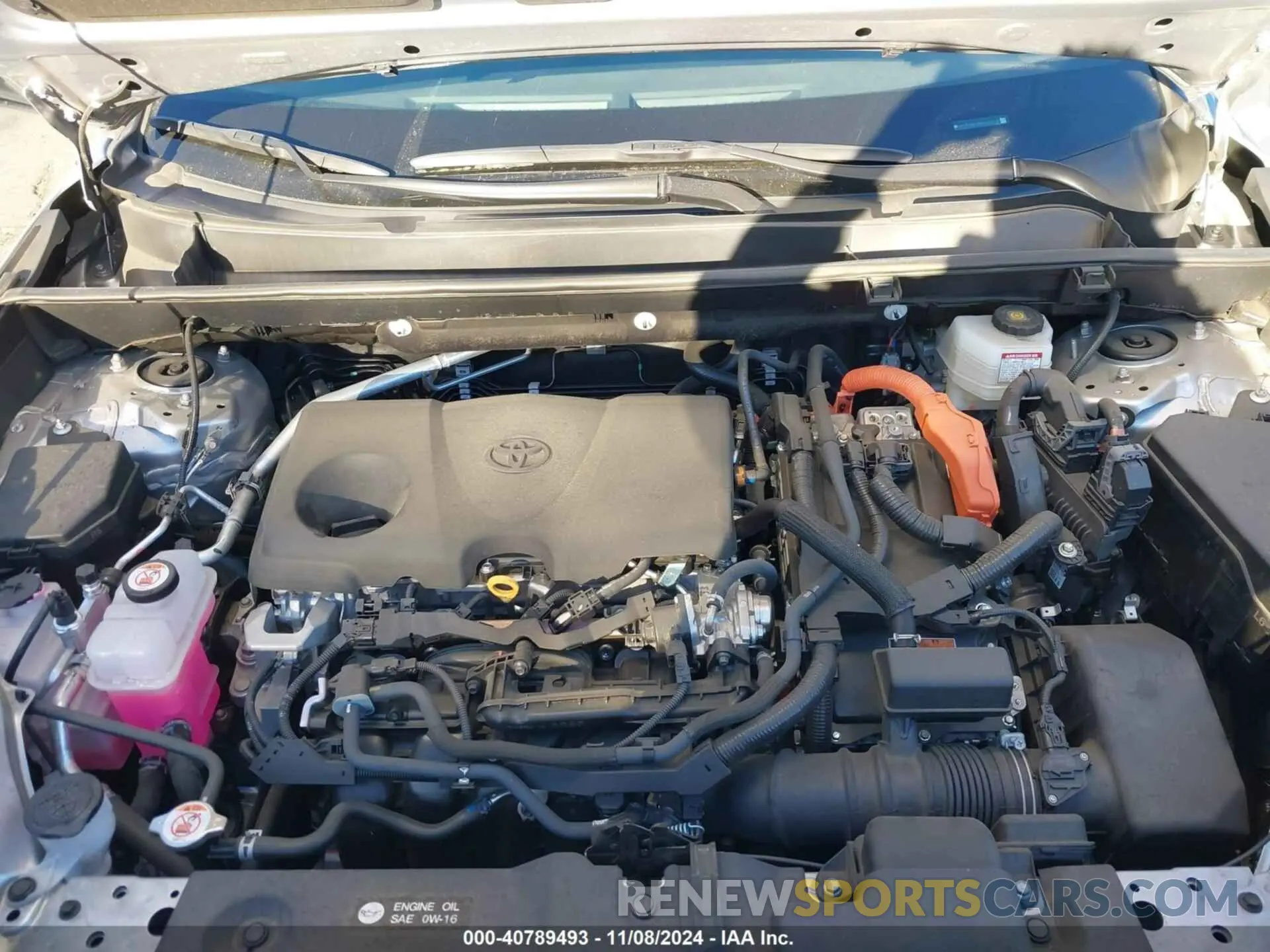 10 Photograph of a damaged car 4T3E6RFV8PU137317 TOYOTA RAV4 HYBRID 2023