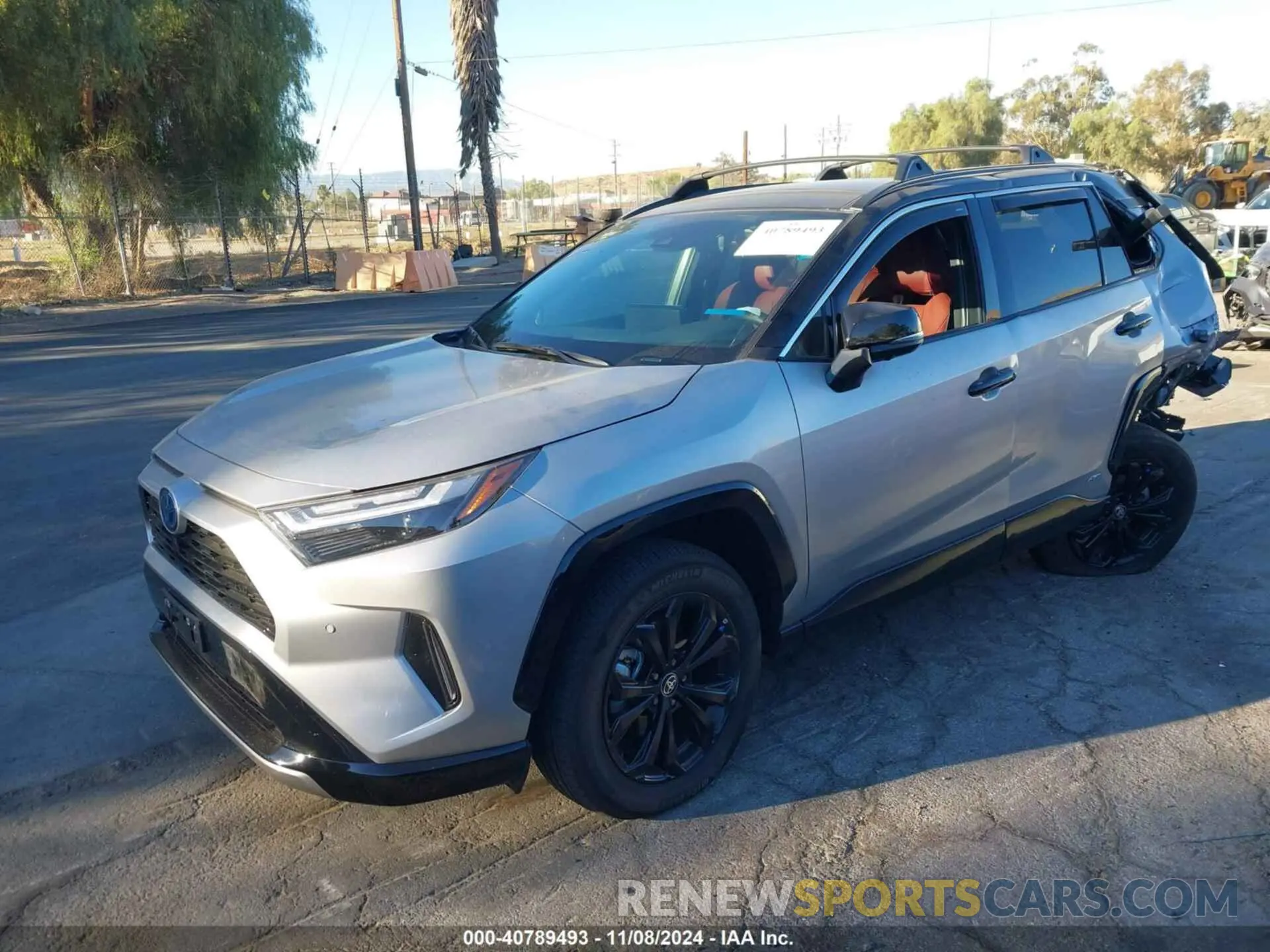 2 Photograph of a damaged car 4T3E6RFV8PU137317 TOYOTA RAV4 HYBRID 2023