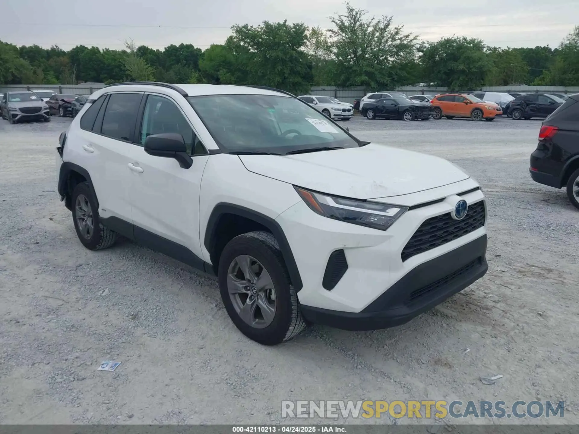 1 Фотография поврежденного автомобиля 4T3LWRFV2PU092379 TOYOTA RAV4 HYBRID 2023