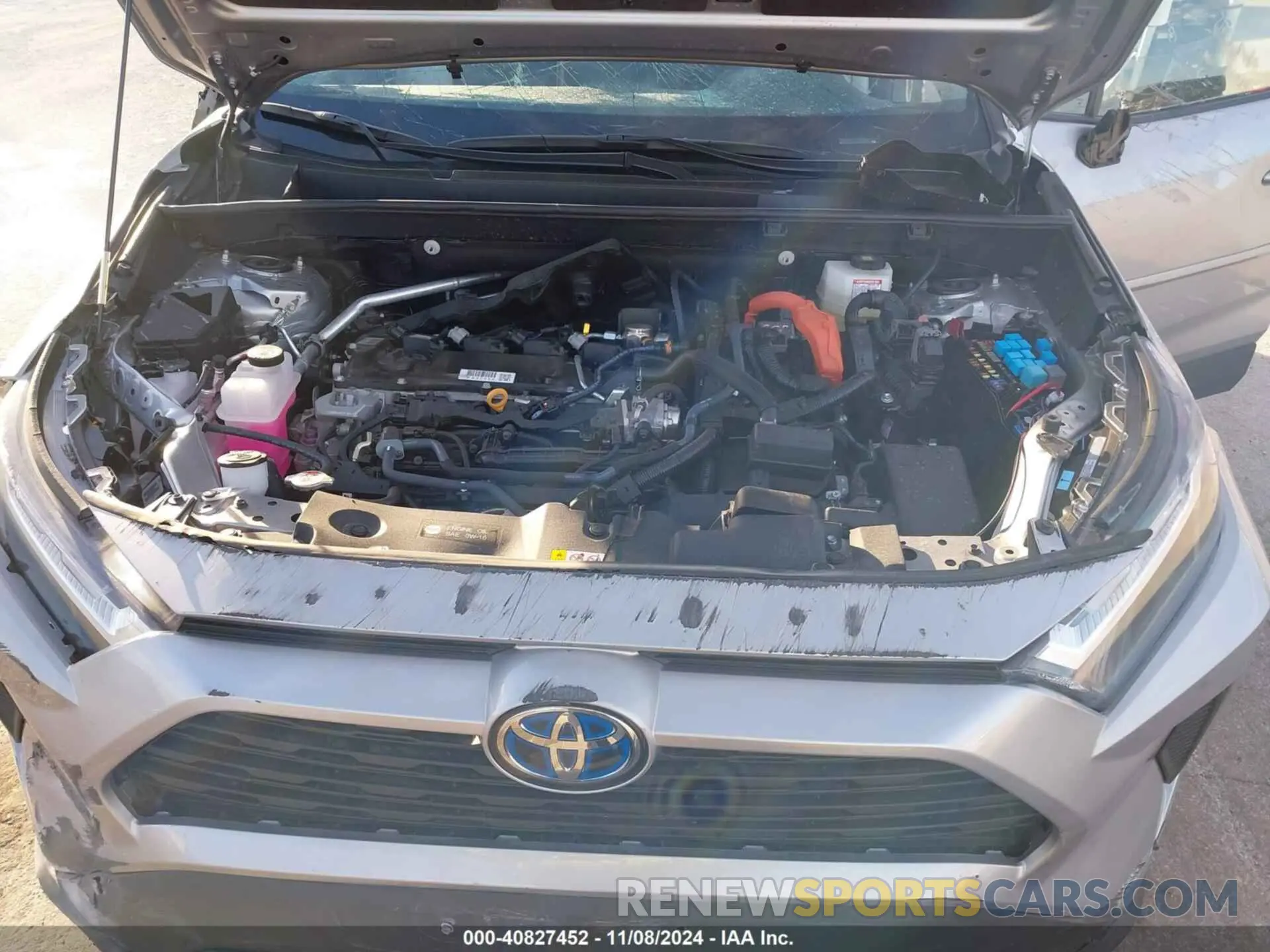10 Photograph of a damaged car 4T3LWRFV2PU108712 TOYOTA RAV4 HYBRID 2023