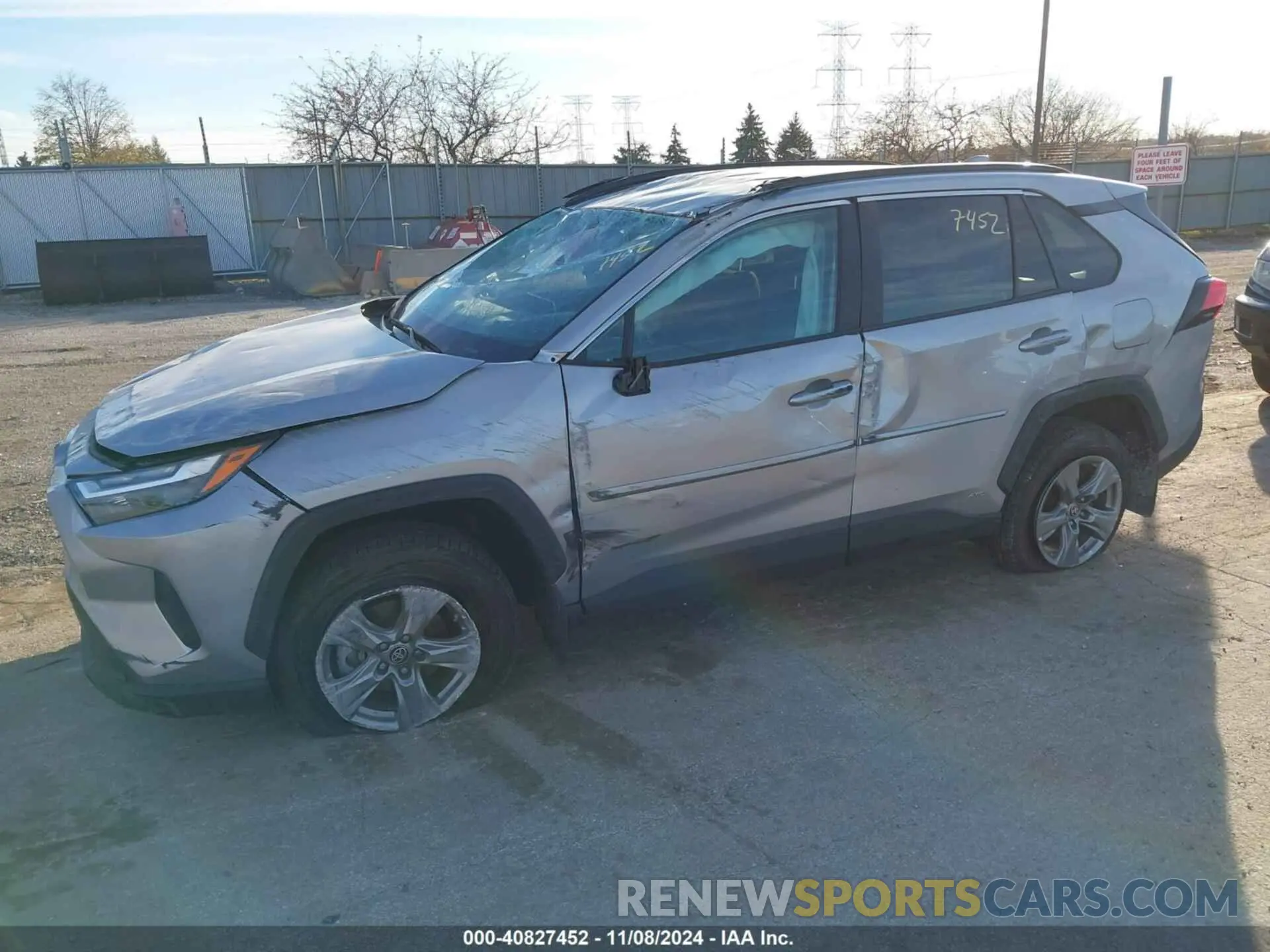 2 Photograph of a damaged car 4T3LWRFV2PU108712 TOYOTA RAV4 HYBRID 2023