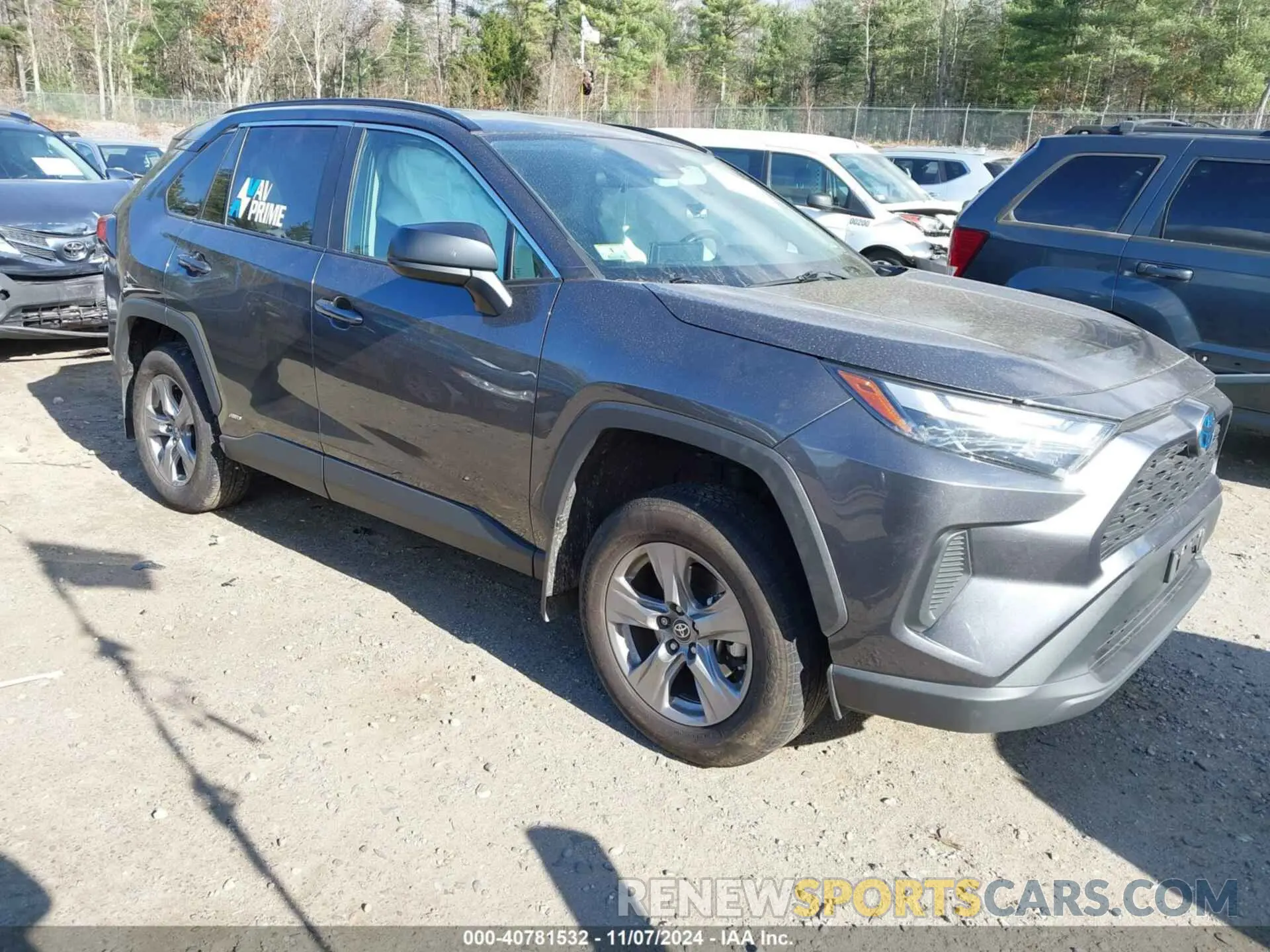 1 Photograph of a damaged car 4T3LWRFV4PU083666 TOYOTA RAV4 HYBRID 2023