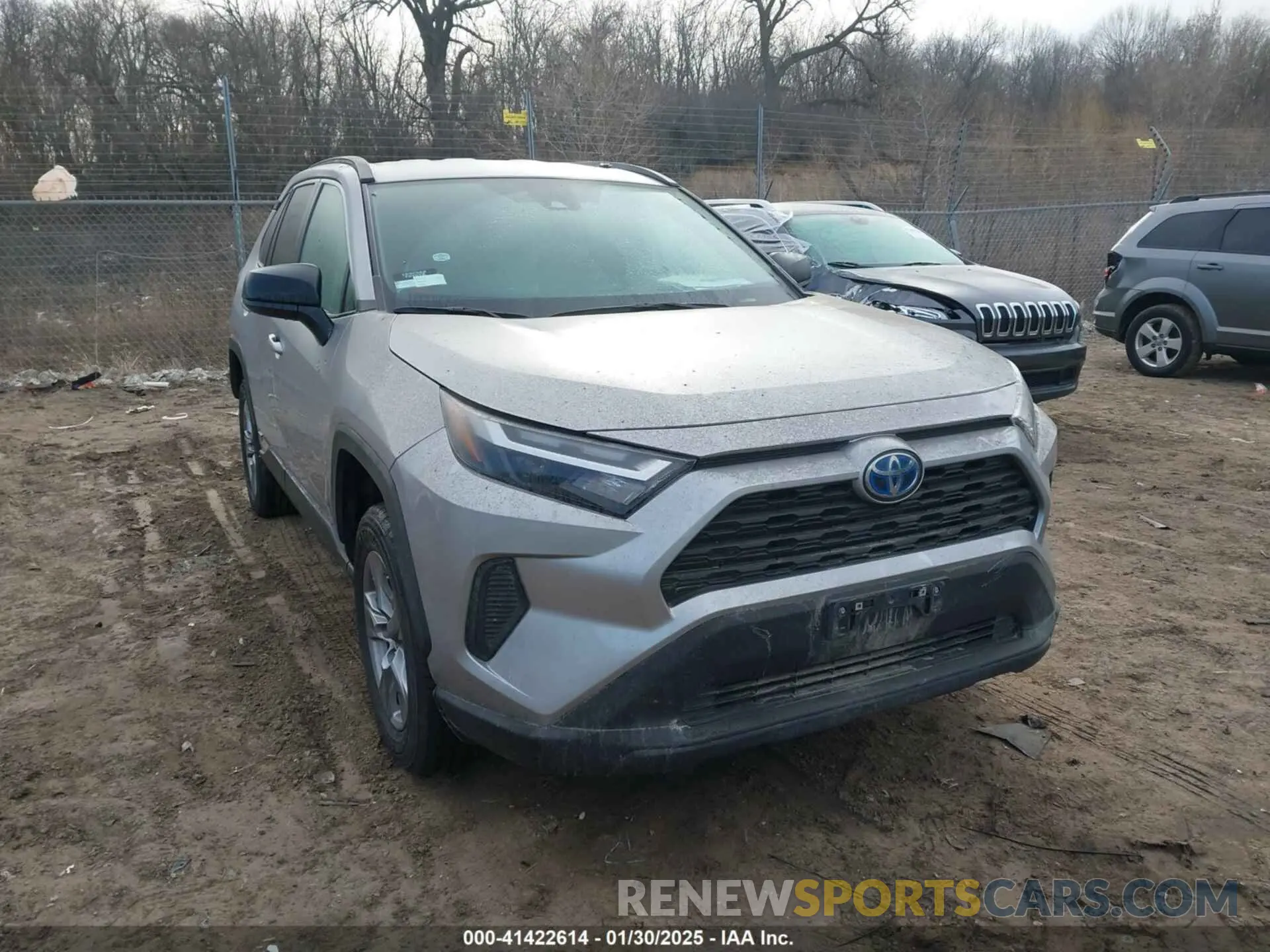 1 Фотография поврежденного автомобиля 4T3LWRFV6PU097682 TOYOTA RAV4 HYBRID 2023