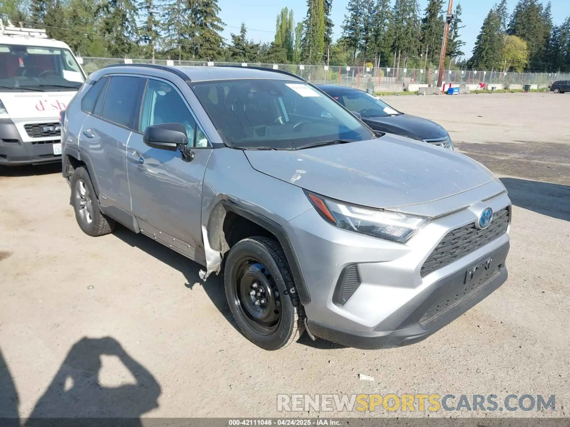 1 Фотография поврежденного автомобиля 4T3LWRFV8PU093374 TOYOTA RAV4 HYBRID 2023