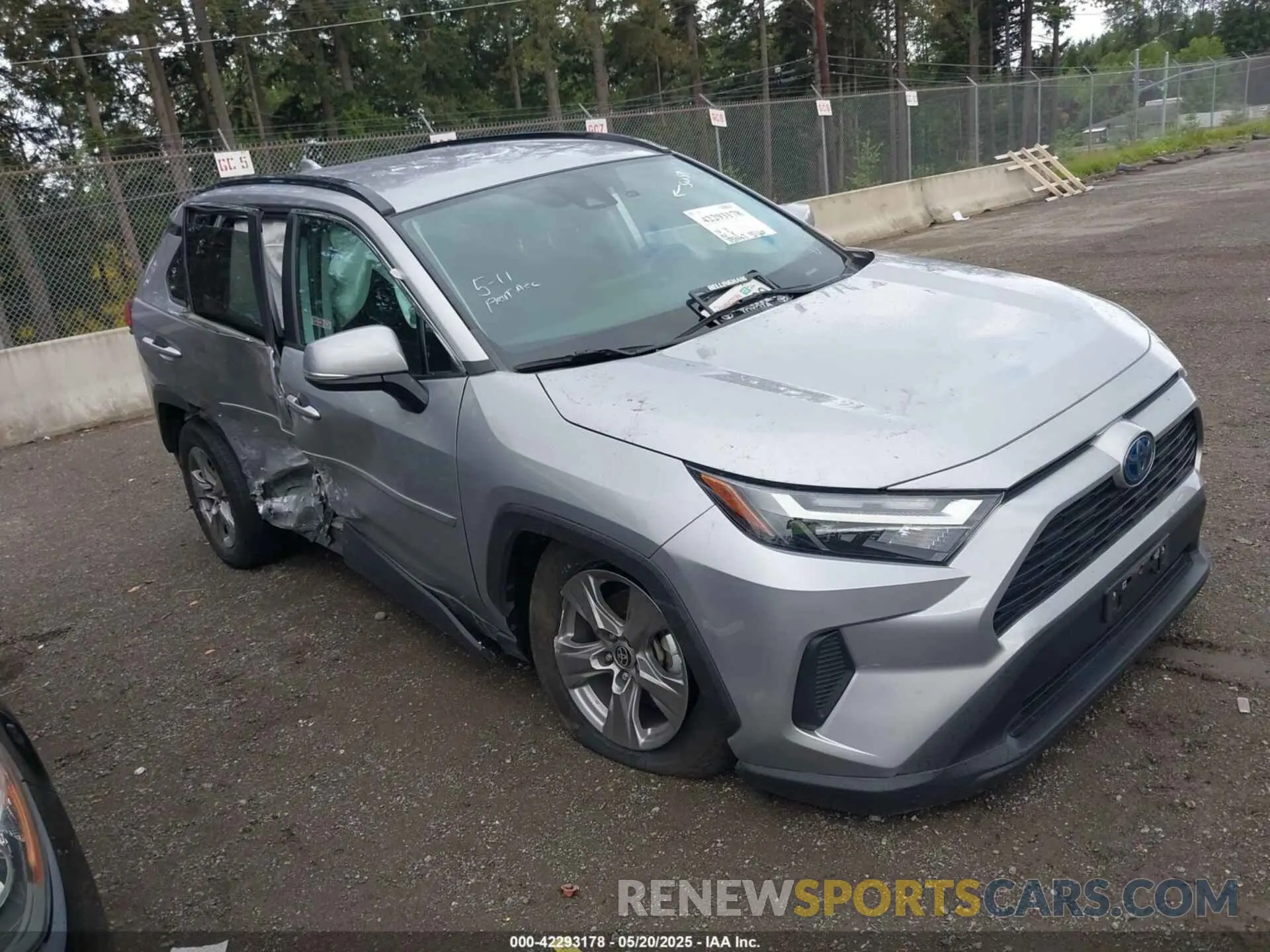 1 Photograph of a damaged car 4T3MWRFV2PU086909 TOYOTA RAV4 HYBRID 2023