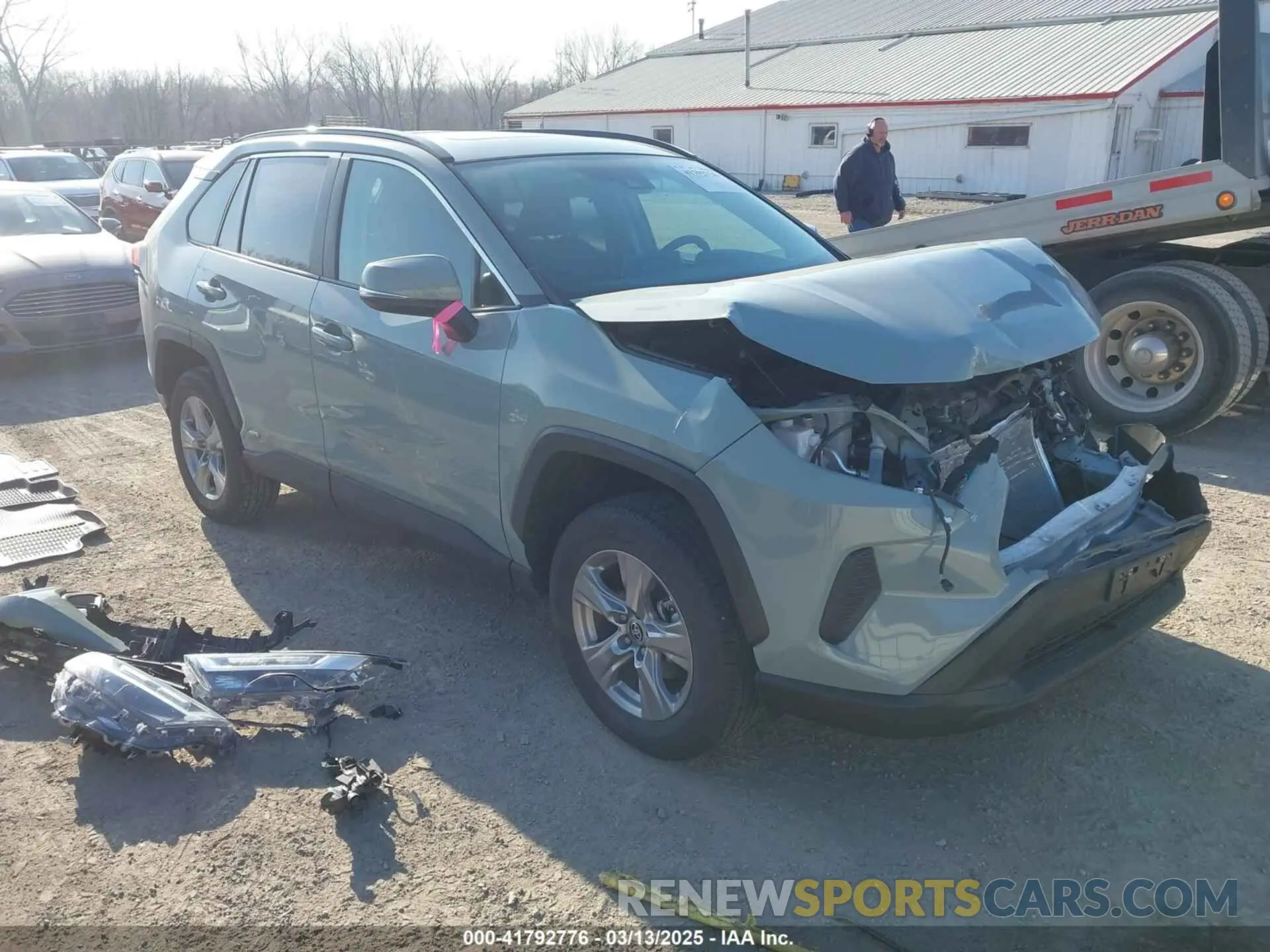 1 Photograph of a damaged car 4T3RWRFV2PU102578 TOYOTA RAV4 HYBRID 2023