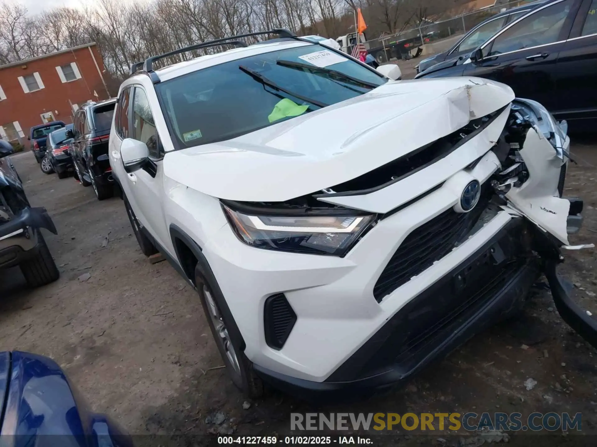 1 Photograph of a damaged car 4T3RWRFV7PU096471 TOYOTA RAV4 HYBRID 2023