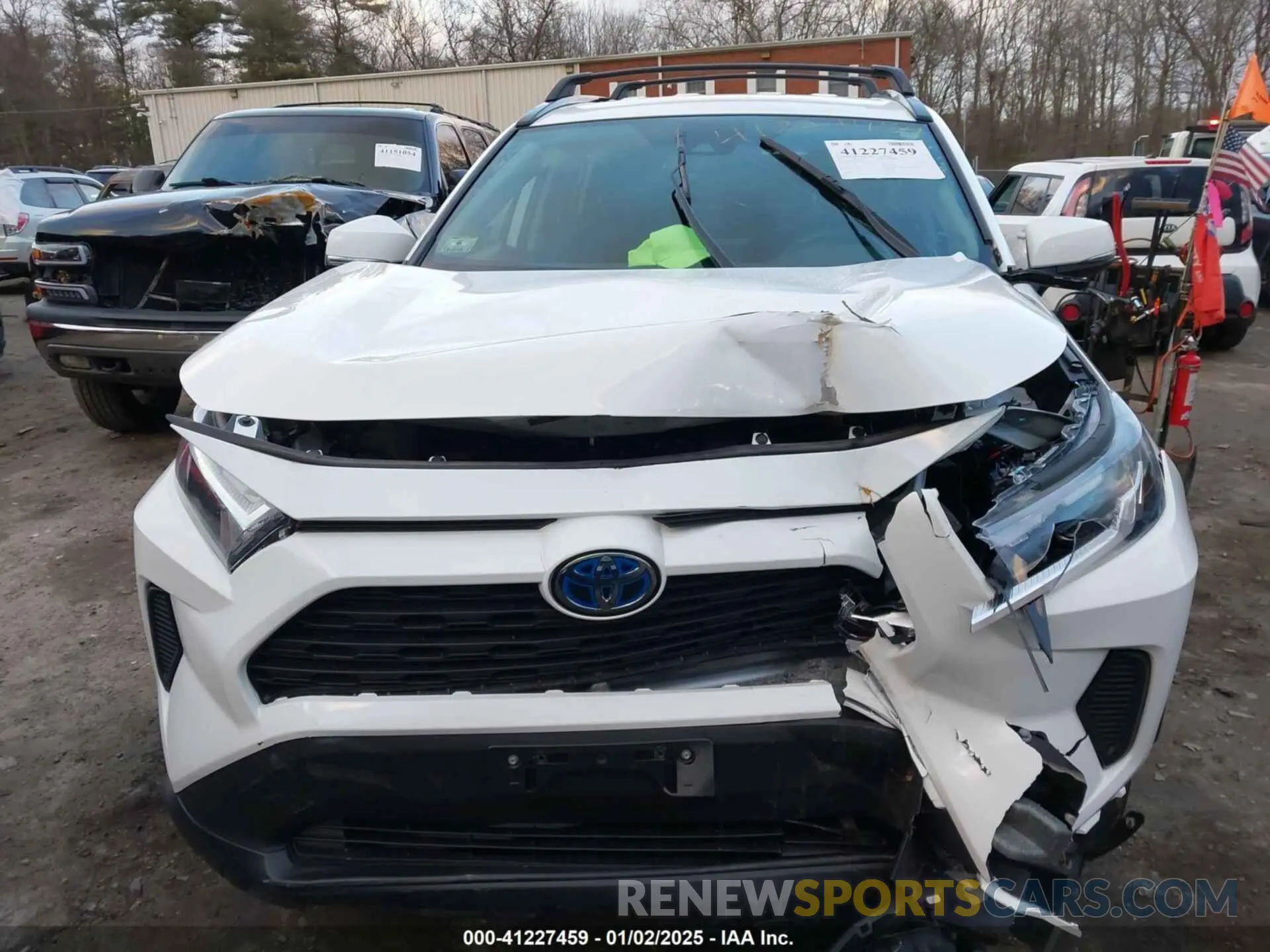 12 Photograph of a damaged car 4T3RWRFV7PU096471 TOYOTA RAV4 HYBRID 2023