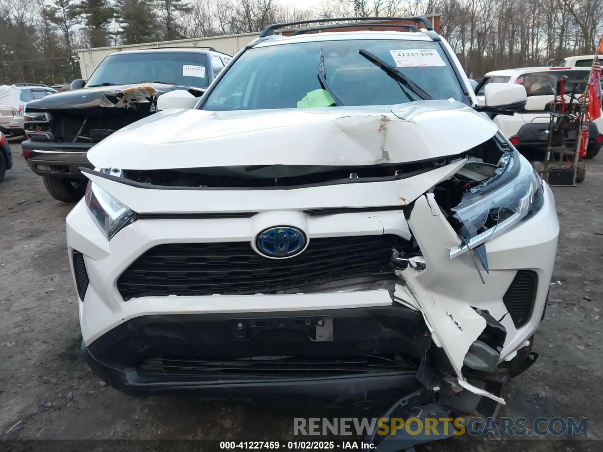 6 Photograph of a damaged car 4T3RWRFV7PU096471 TOYOTA RAV4 HYBRID 2023