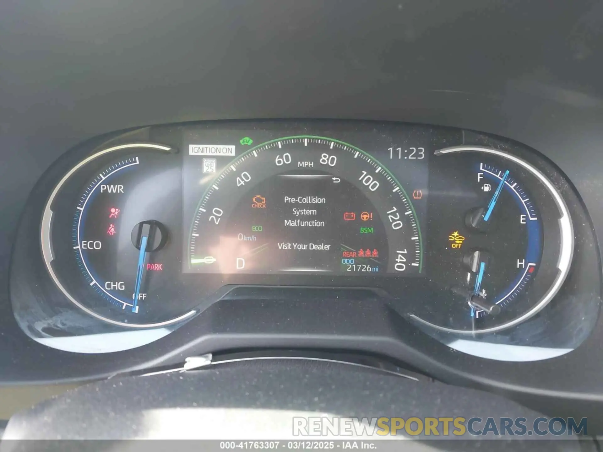 7 Photograph of a damaged car 4T3RWRFV8PU083972 TOYOTA RAV4 HYBRID 2023