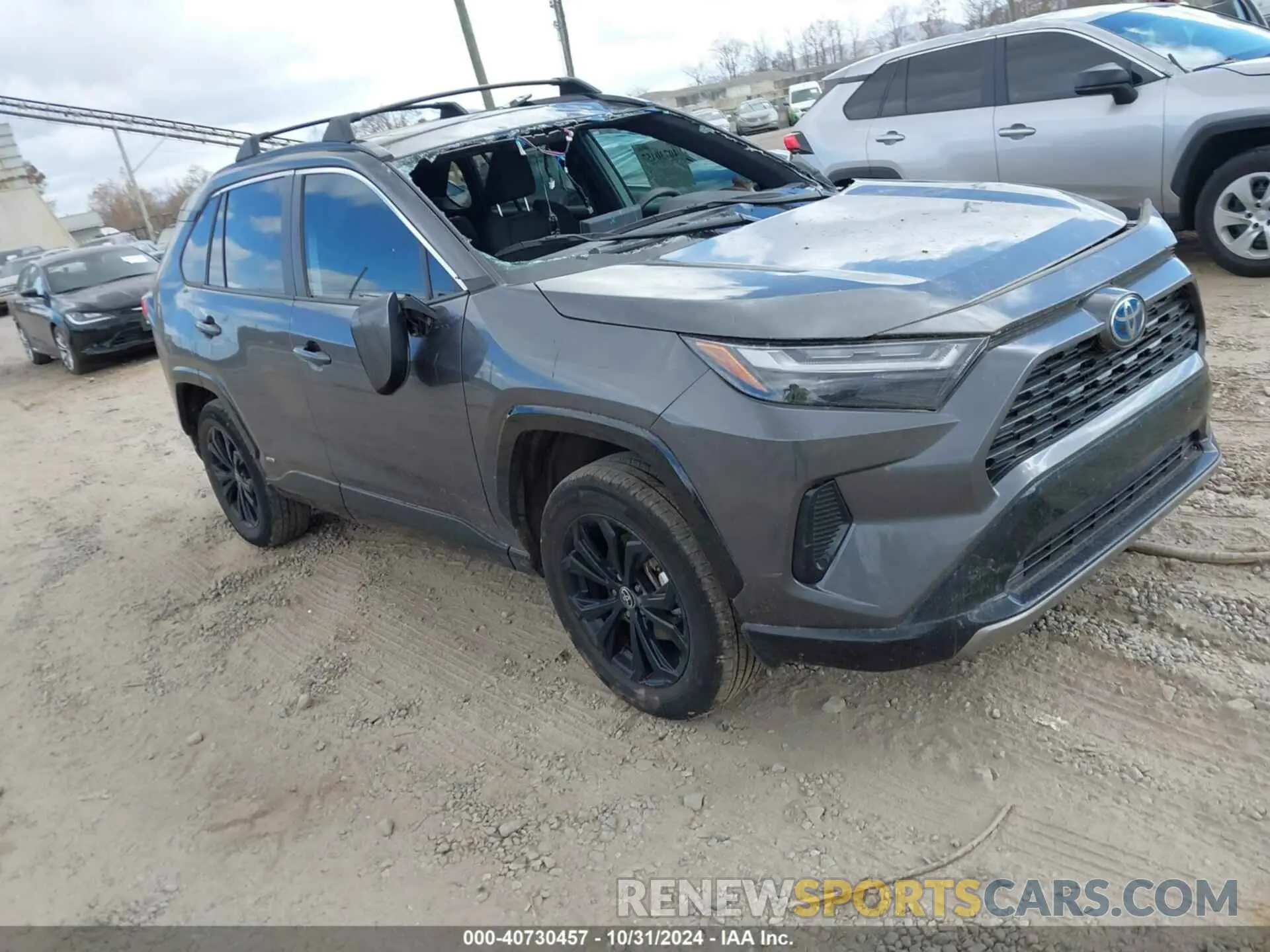 1 Photograph of a damaged car 4T3T6RFV2PU108970 TOYOTA RAV4 HYBRID 2023