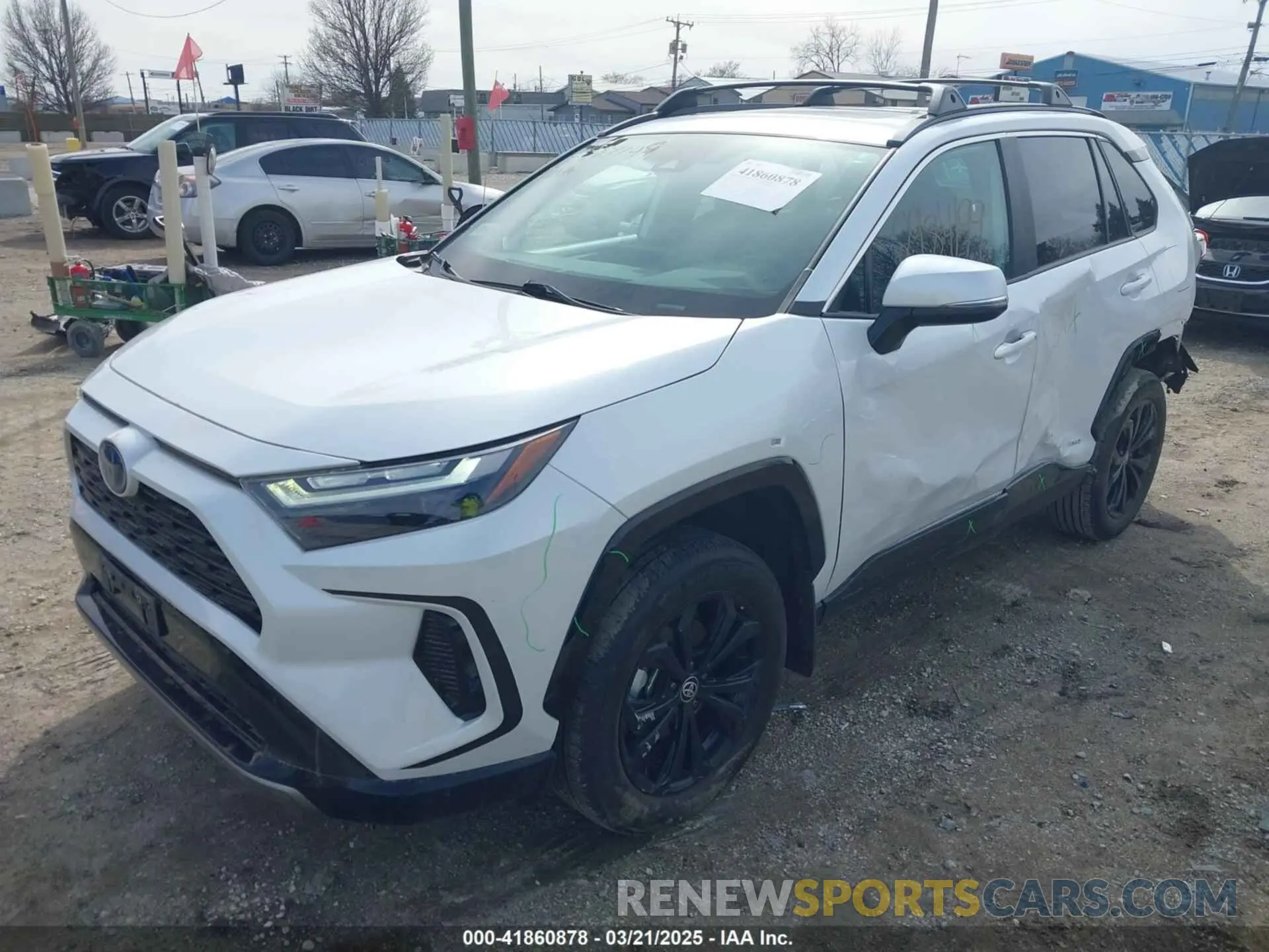 2 Фотография поврежденного автомобиля 4T3T6RFV4PU126323 TOYOTA RAV4 HYBRID 2023