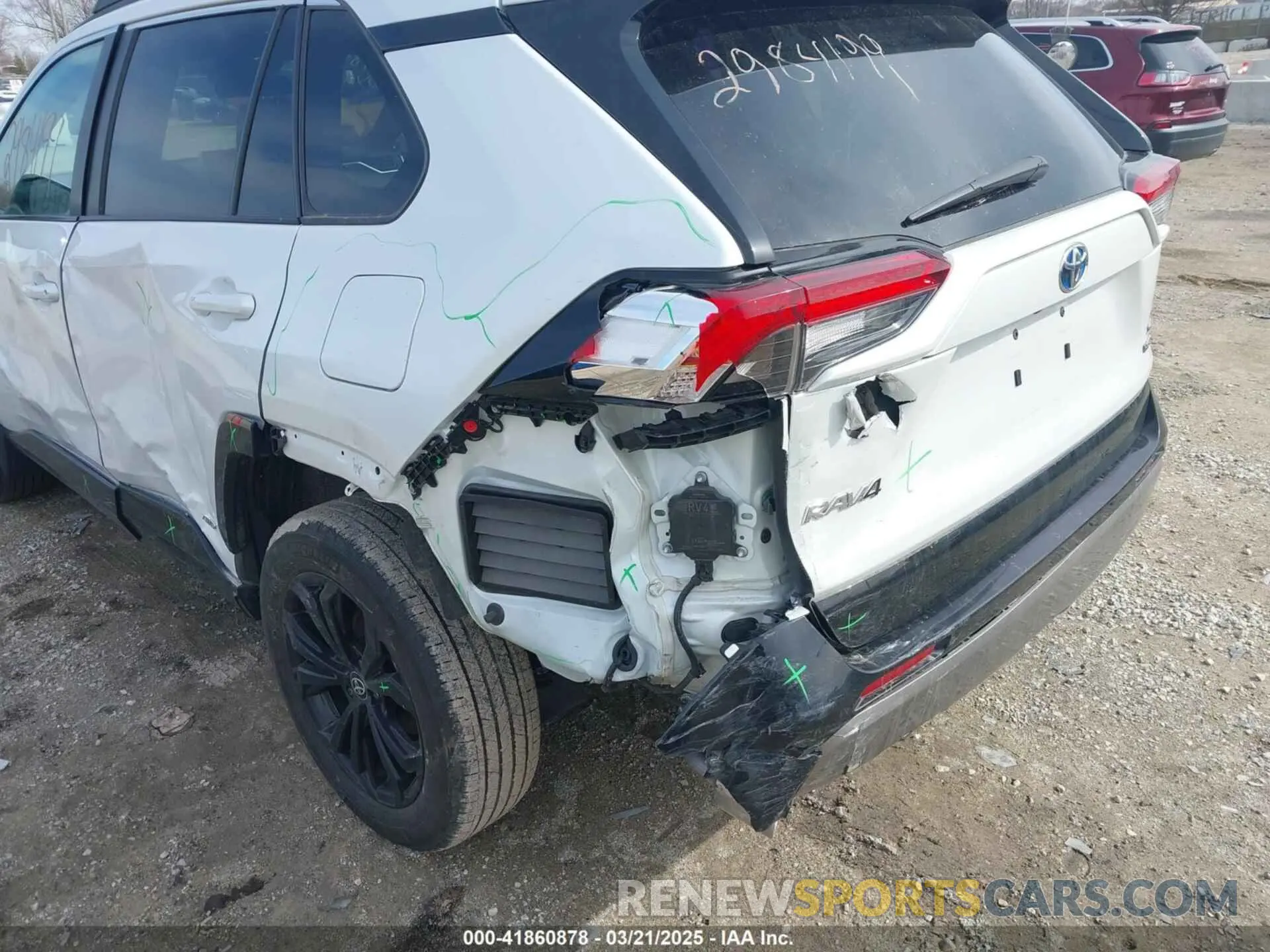 6 Фотография поврежденного автомобиля 4T3T6RFV4PU126323 TOYOTA RAV4 HYBRID 2023