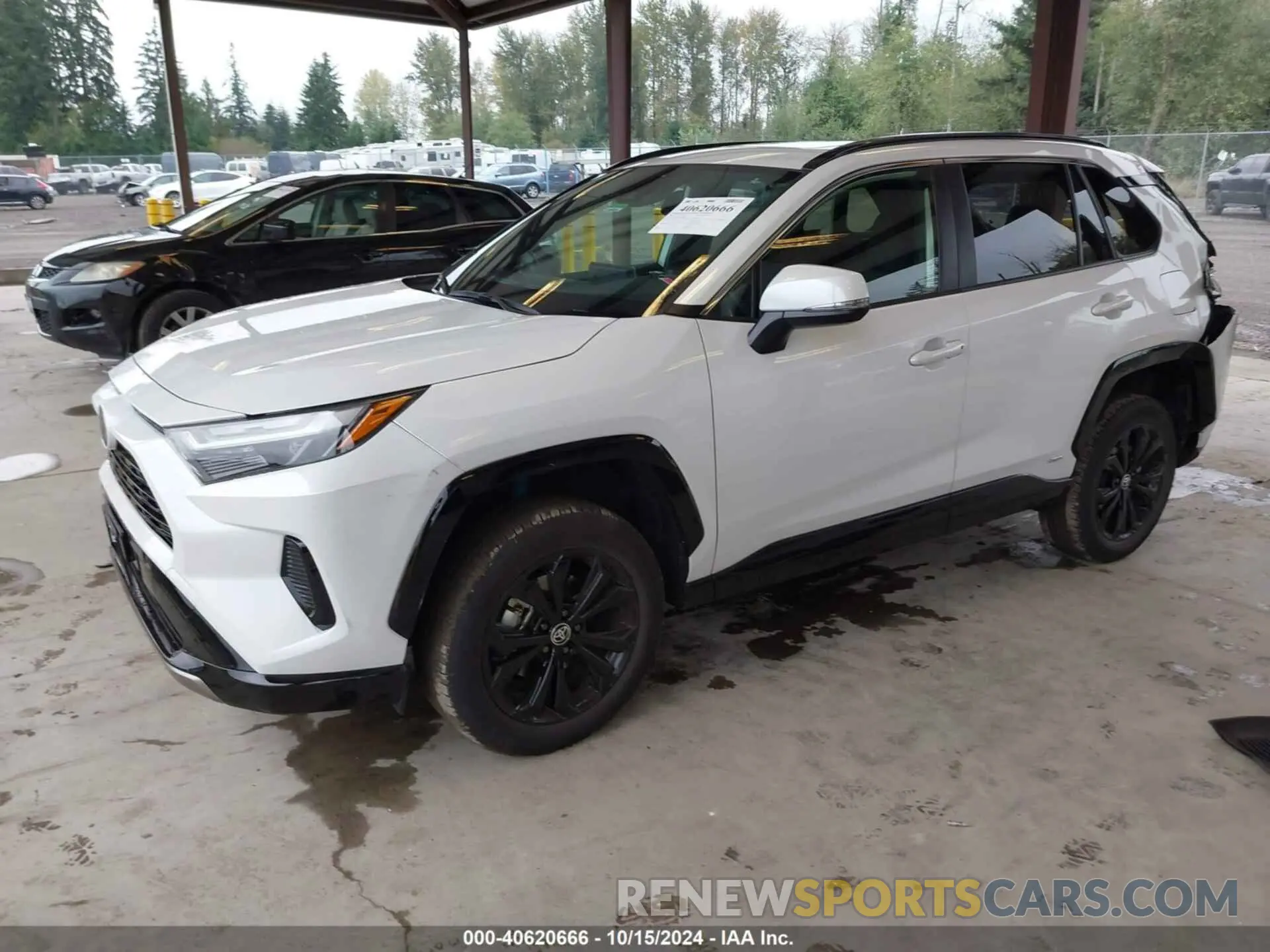 2 Фотография поврежденного автомобиля JTM16RFV2PD094959 TOYOTA RAV4 HYBRID 2023