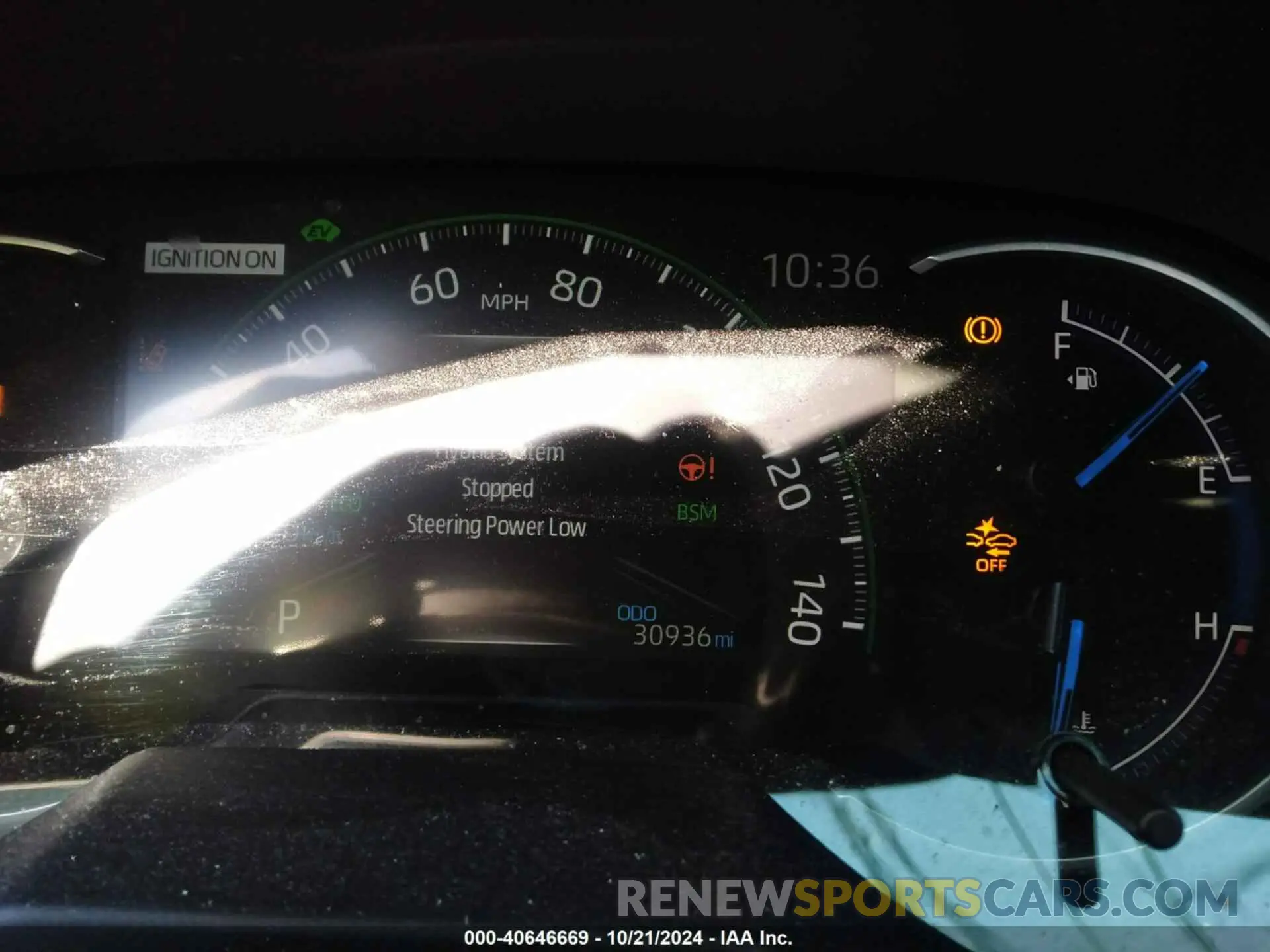 7 Фотография поврежденного автомобиля JTMB6RFV0PD113996 TOYOTA RAV4 HYBRID 2023