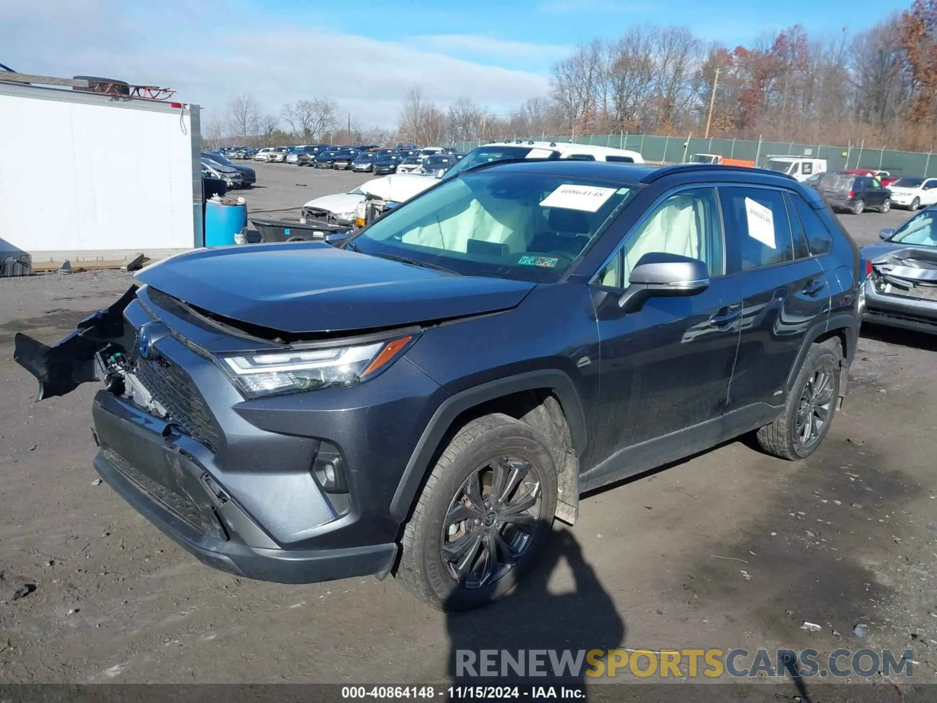 2 Фотография поврежденного автомобиля JTMB6RFV2PD113384 TOYOTA RAV4 HYBRID 2023