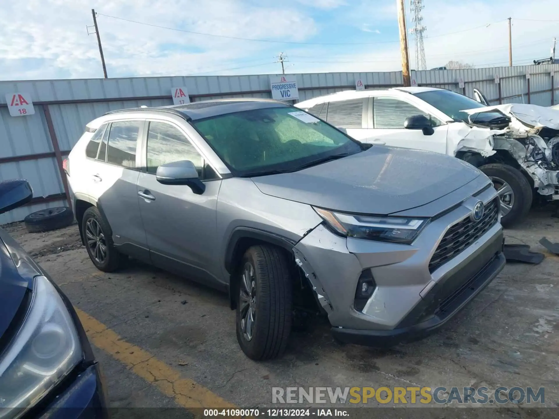 1 Photograph of a damaged car JTMB6RFV3PD108050 TOYOTA RAV4 HYBRID 2023