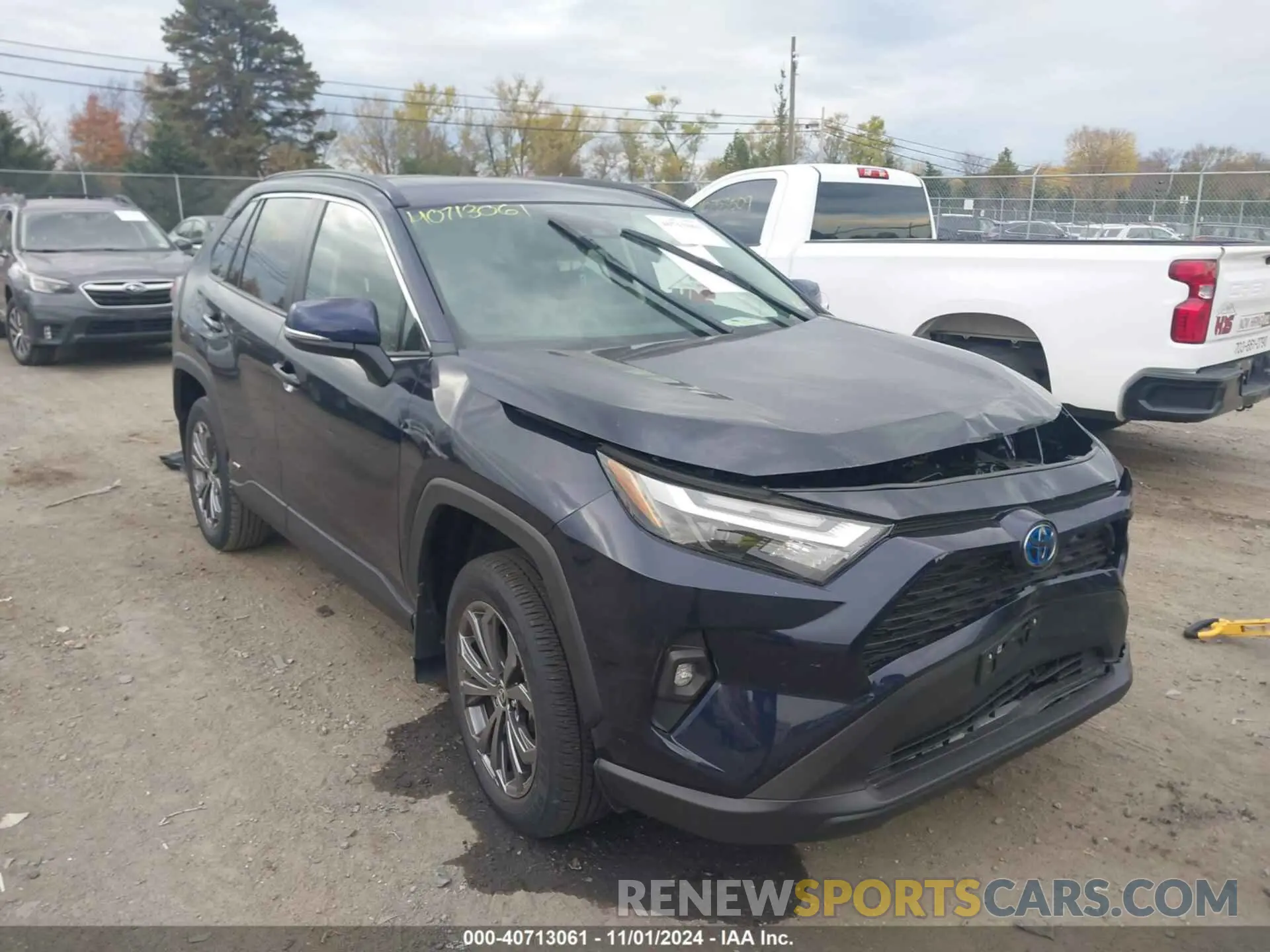 1 Photograph of a damaged car JTMB6RFV5PD113783 TOYOTA RAV4 HYBRID 2023