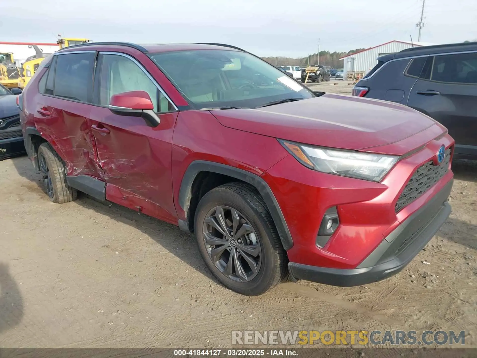 1 Photograph of a damaged car JTMB6RFV8PD114927 TOYOTA RAV4 HYBRID 2023