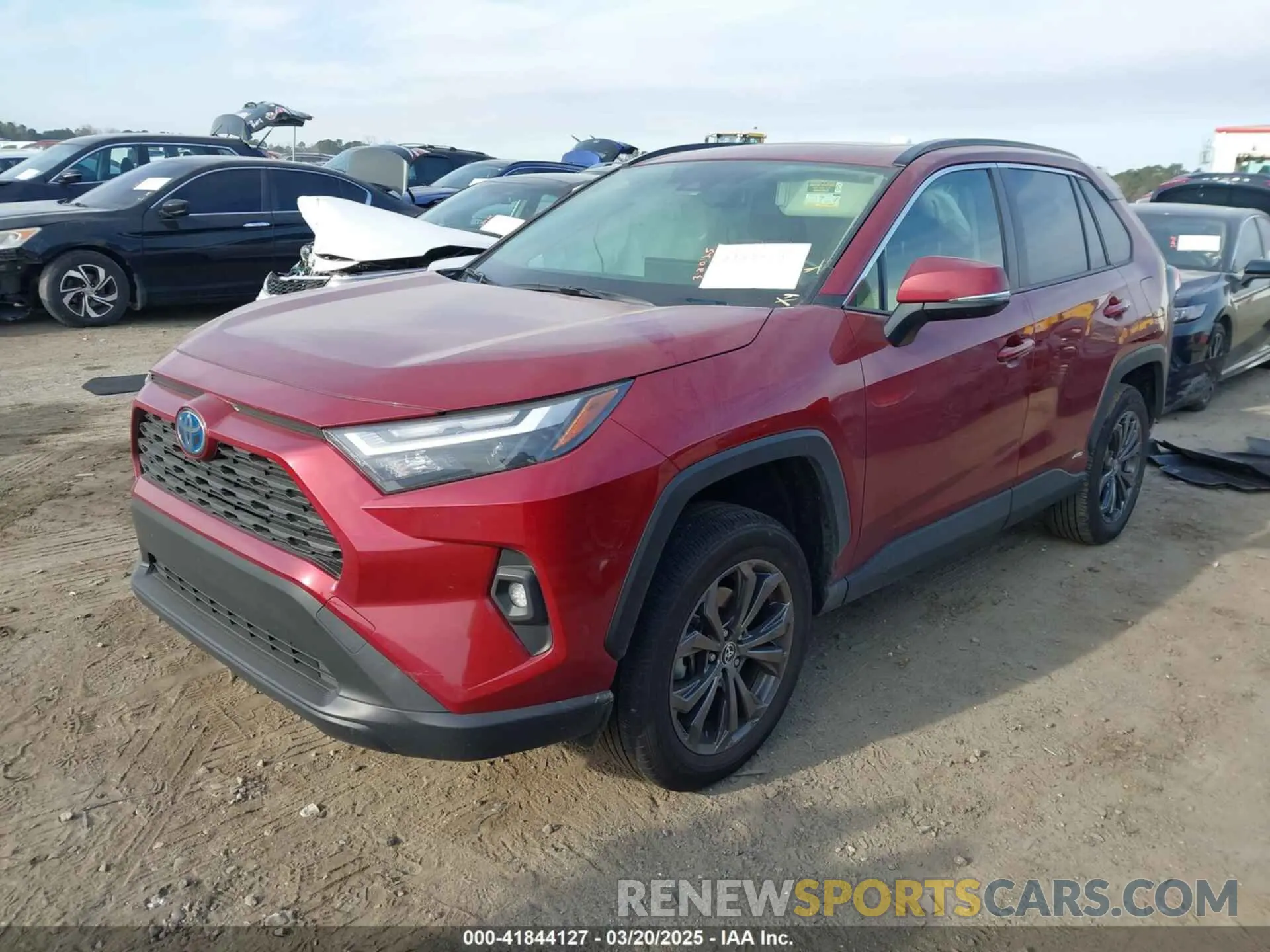2 Photograph of a damaged car JTMB6RFV8PD114927 TOYOTA RAV4 HYBRID 2023