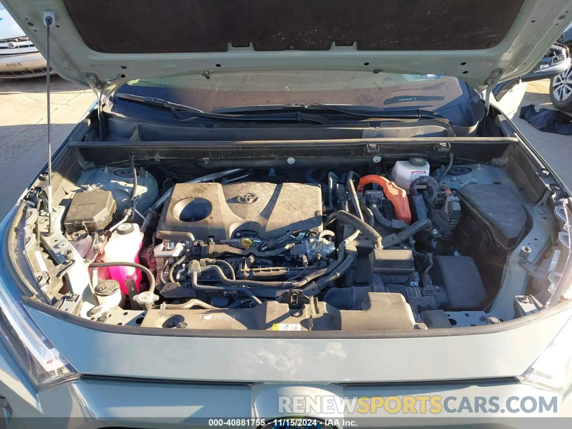 10 Photograph of a damaged car JTMB6RFV8PJ029989 TOYOTA RAV4 HYBRID 2023
