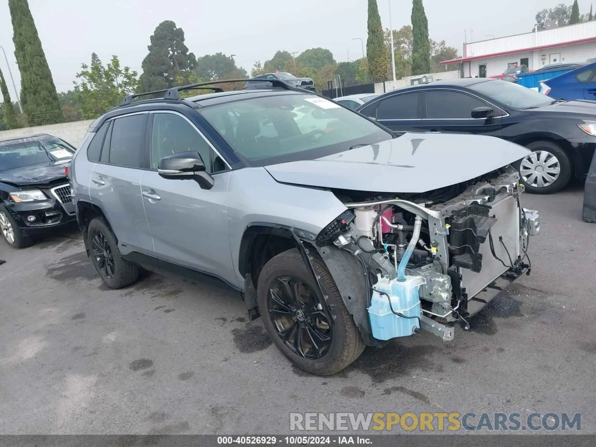 1 Фотография поврежденного автомобиля JTME6RFV1PJ030558 TOYOTA RAV4 HYBRID 2023
