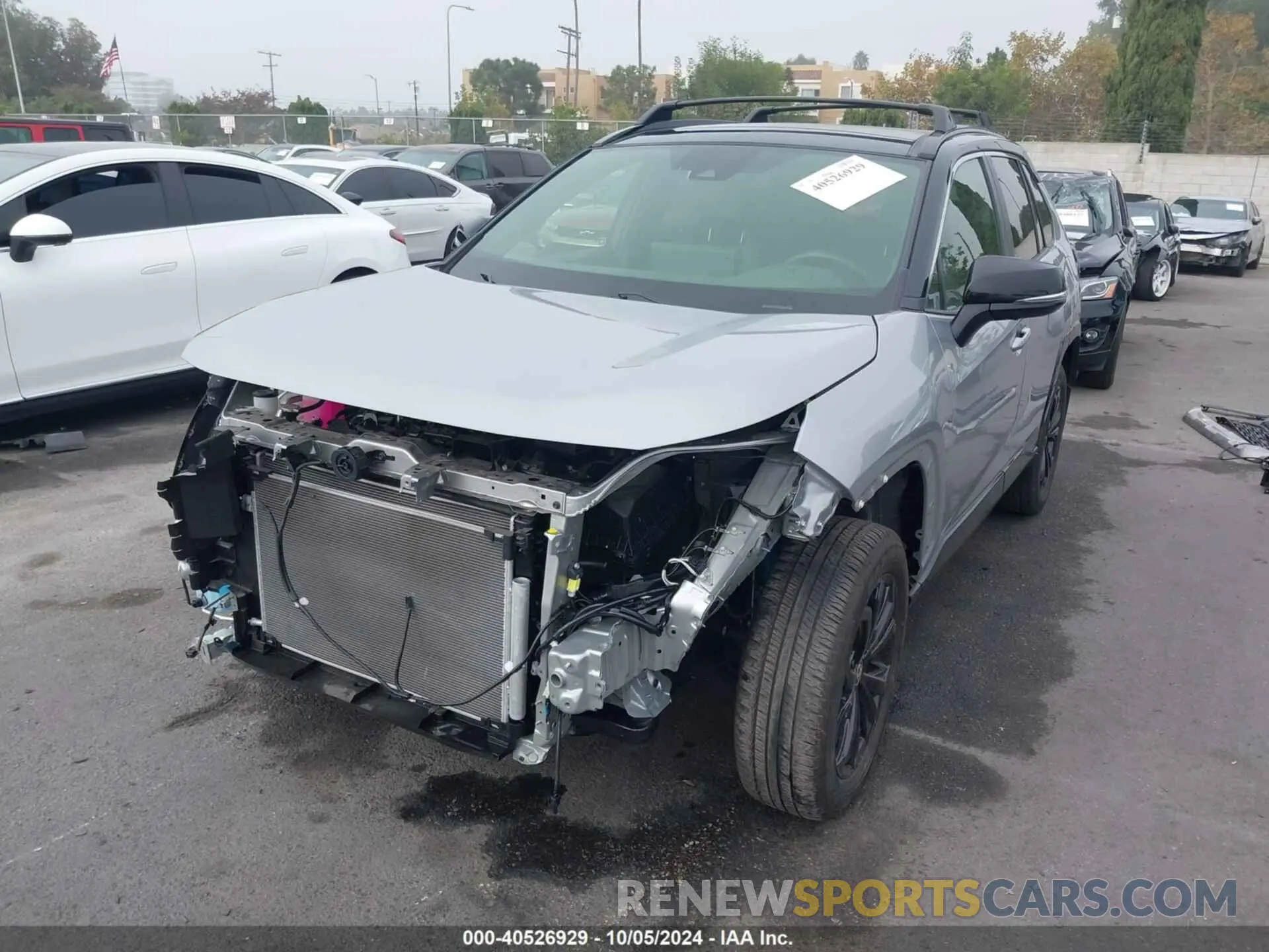 6 Фотография поврежденного автомобиля JTME6RFV1PJ030558 TOYOTA RAV4 HYBRID 2023