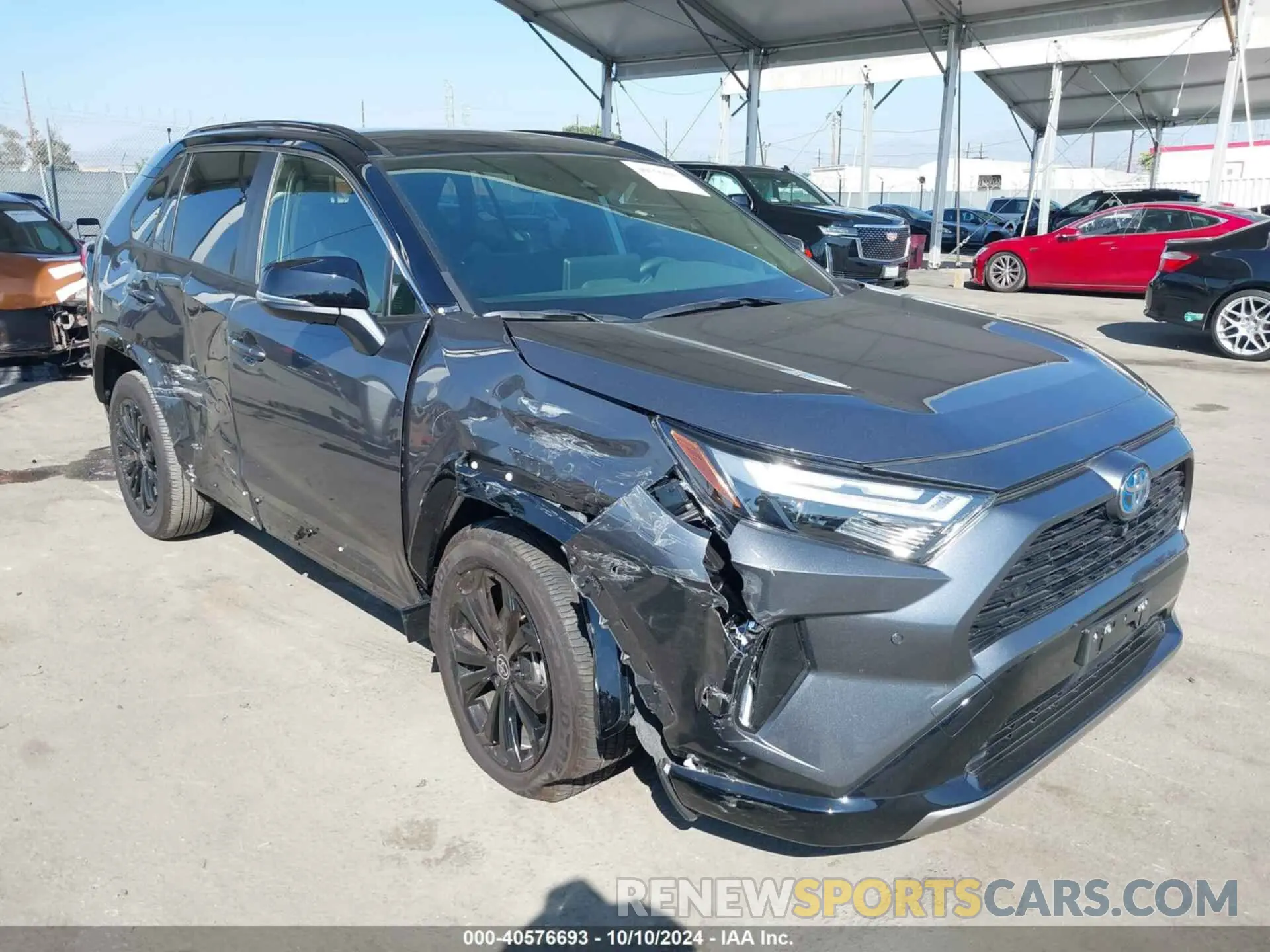 1 Фотография поврежденного автомобиля JTME6RFV3PD546080 TOYOTA RAV4 HYBRID 2023