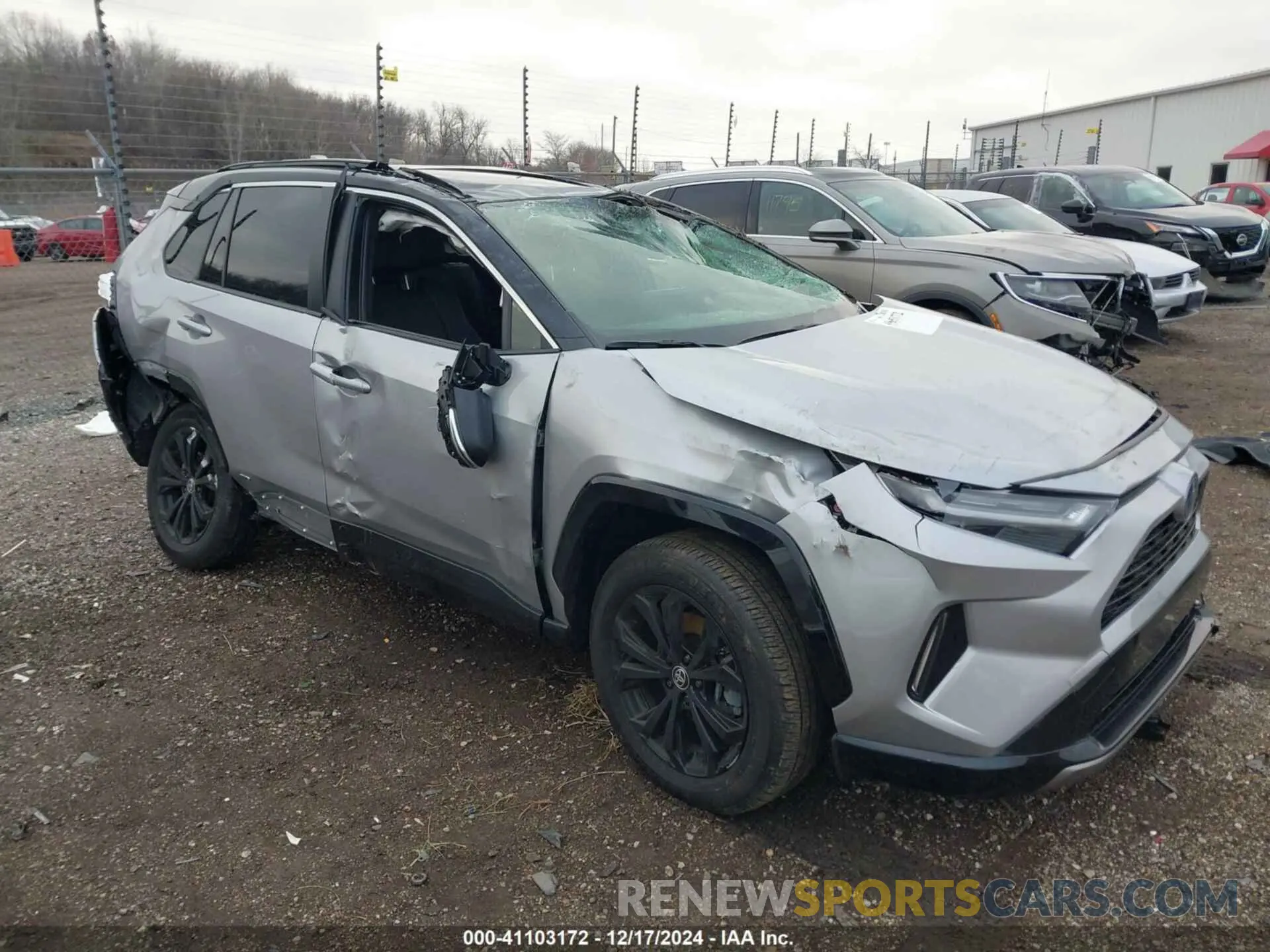 1 Photograph of a damaged car JTME6RFV7PJ039135 TOYOTA RAV4 HYBRID 2023