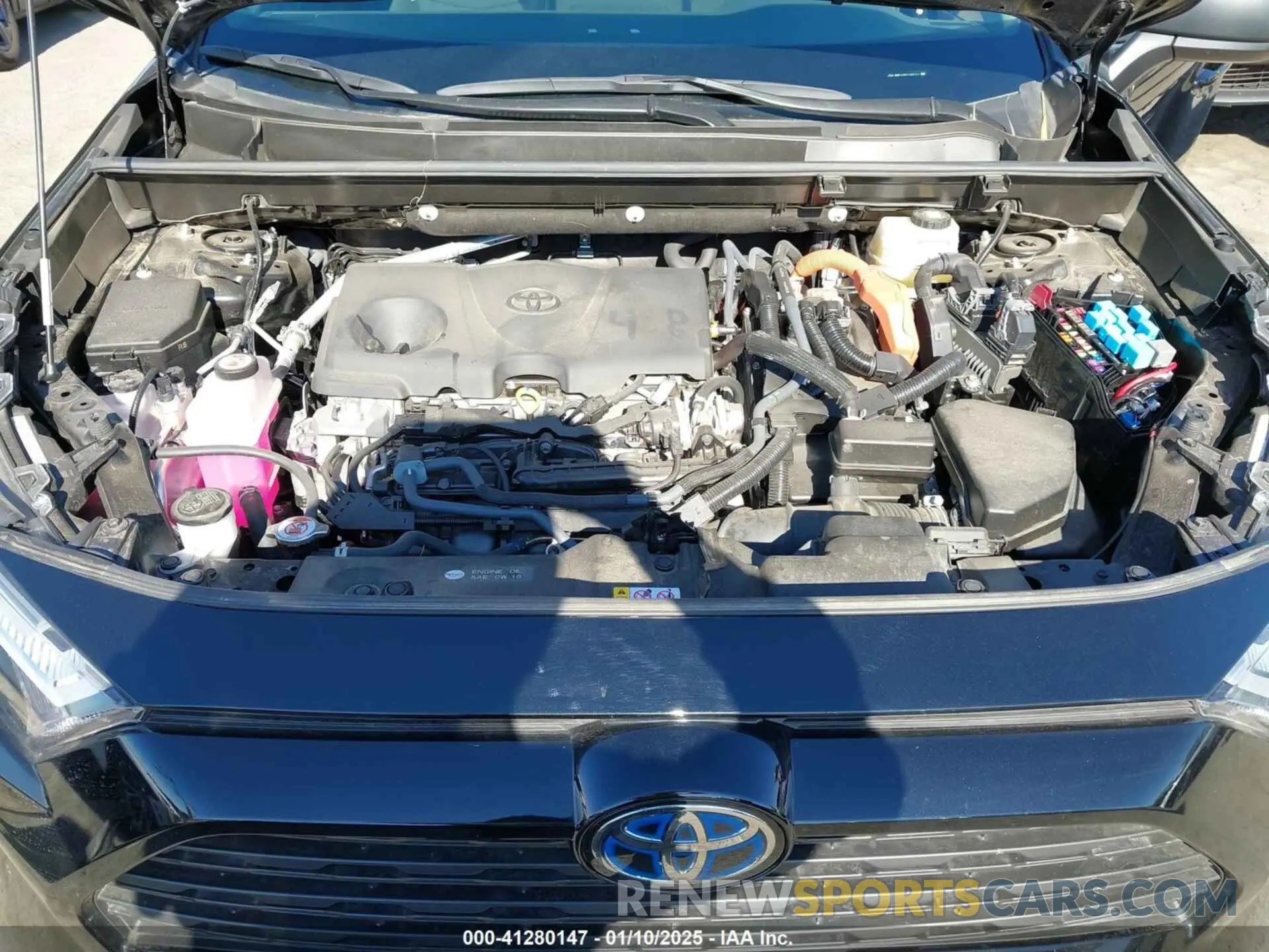 10 Фотография поврежденного автомобиля JTMLWRFV3PD199244 TOYOTA RAV4 HYBRID 2023