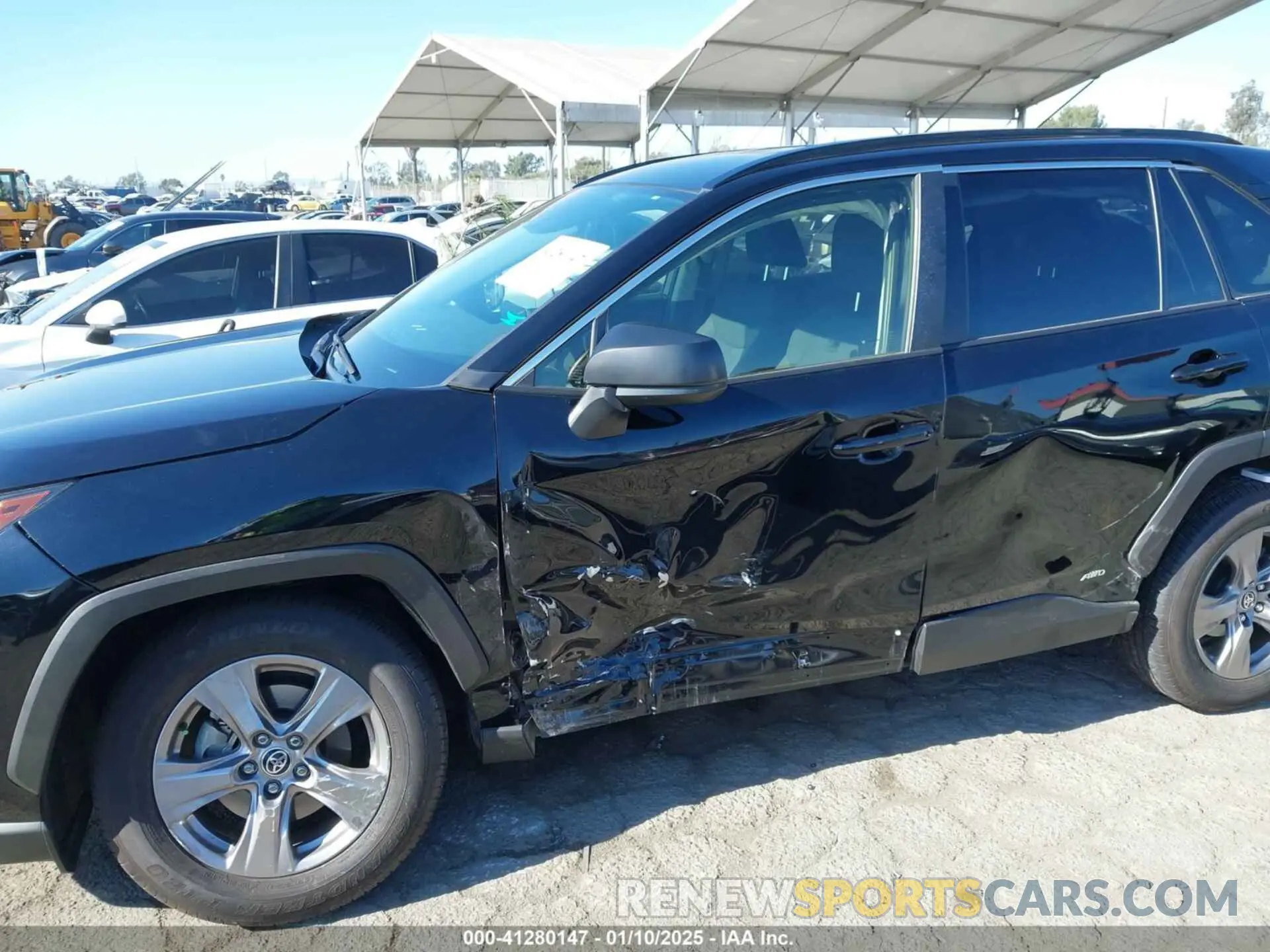 6 Фотография поврежденного автомобиля JTMLWRFV3PD199244 TOYOTA RAV4 HYBRID 2023