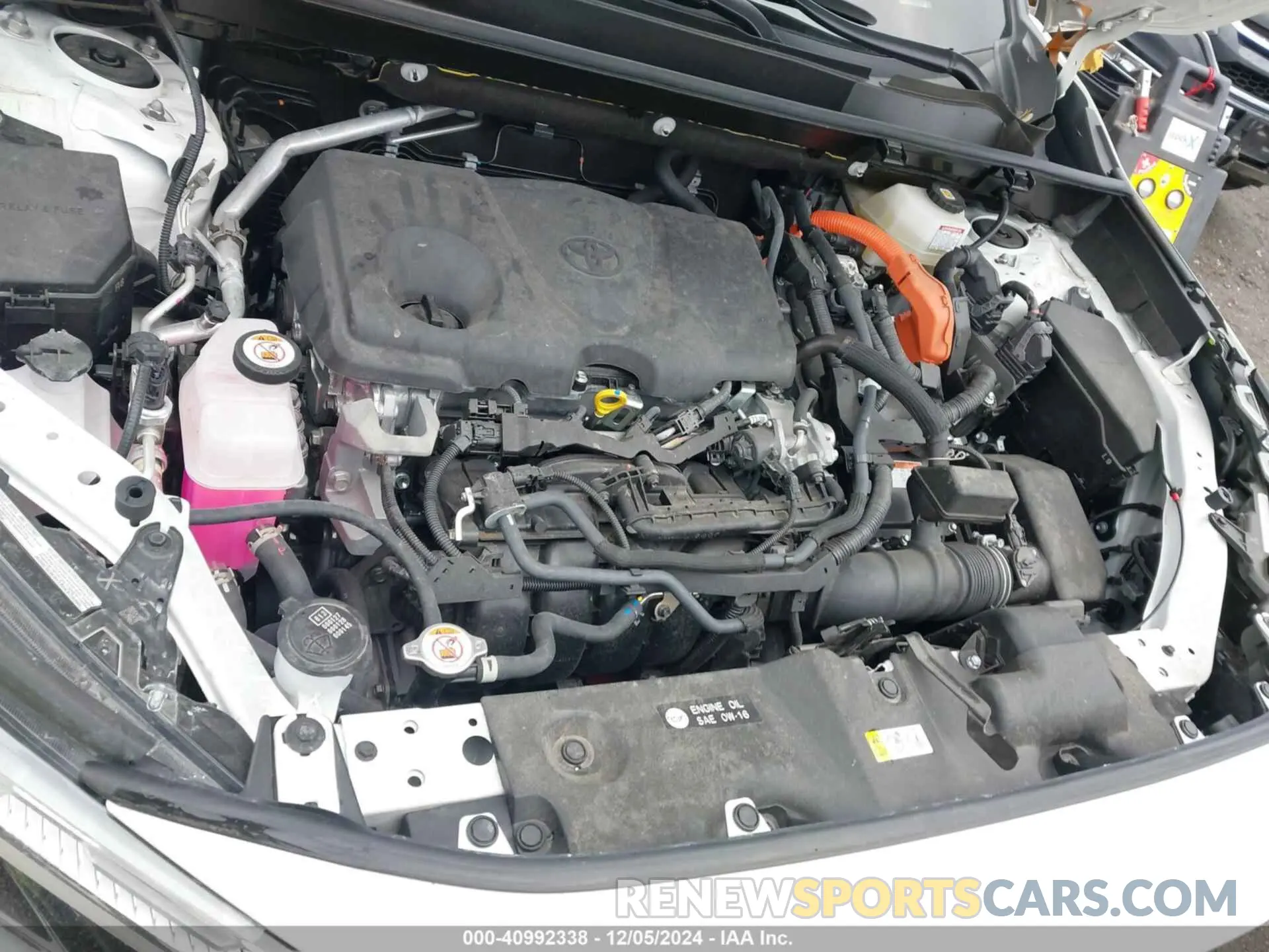 10 Photograph of a damaged car JTMMWRFV5PD191120 TOYOTA RAV4 HYBRID 2023