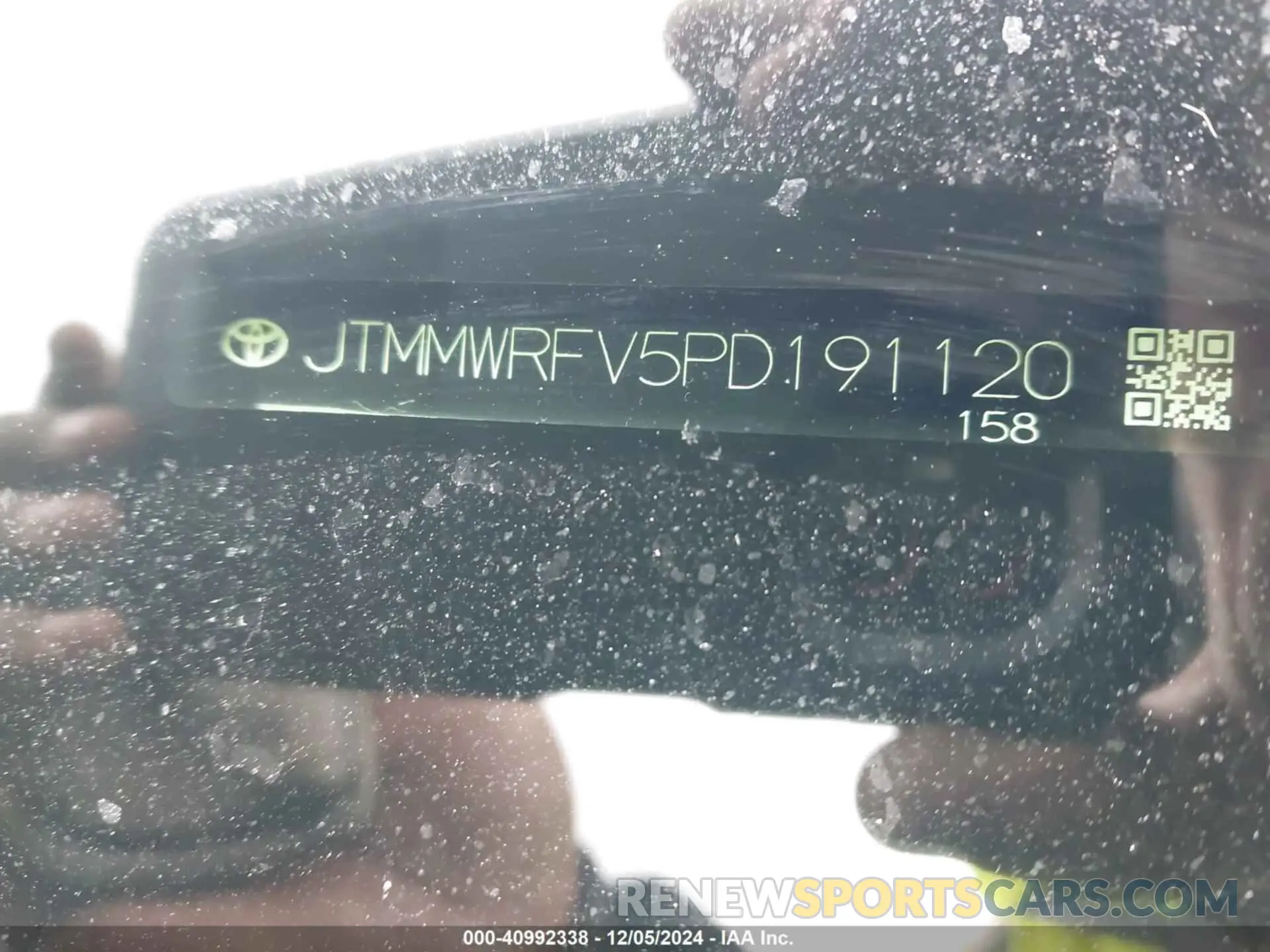 17 Photograph of a damaged car JTMMWRFV5PD191120 TOYOTA RAV4 HYBRID 2023