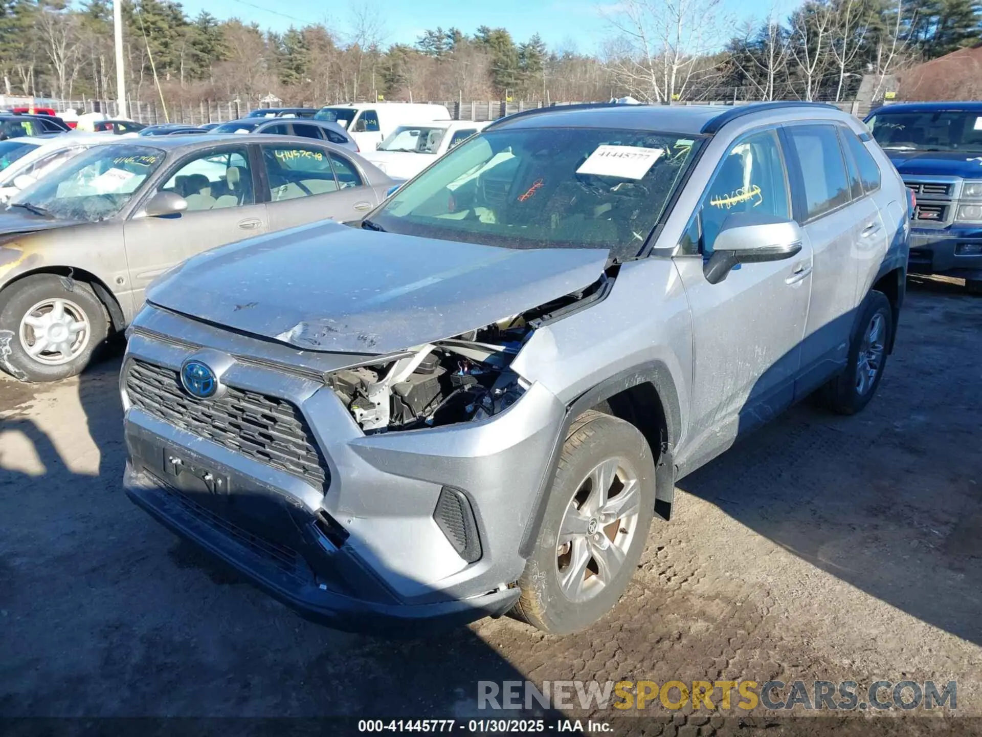 6 Фотография поврежденного автомобиля JTMRWRFV2PD185054 TOYOTA RAV4 HYBRID 2023
